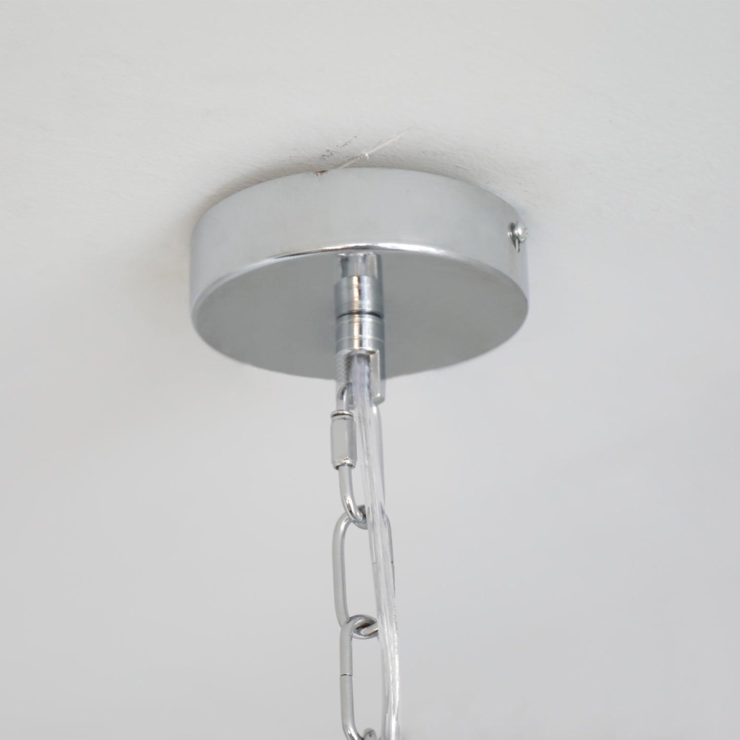 Zoliria Modern Minimalist LED Metal Glass Chandelier - Blowlighting