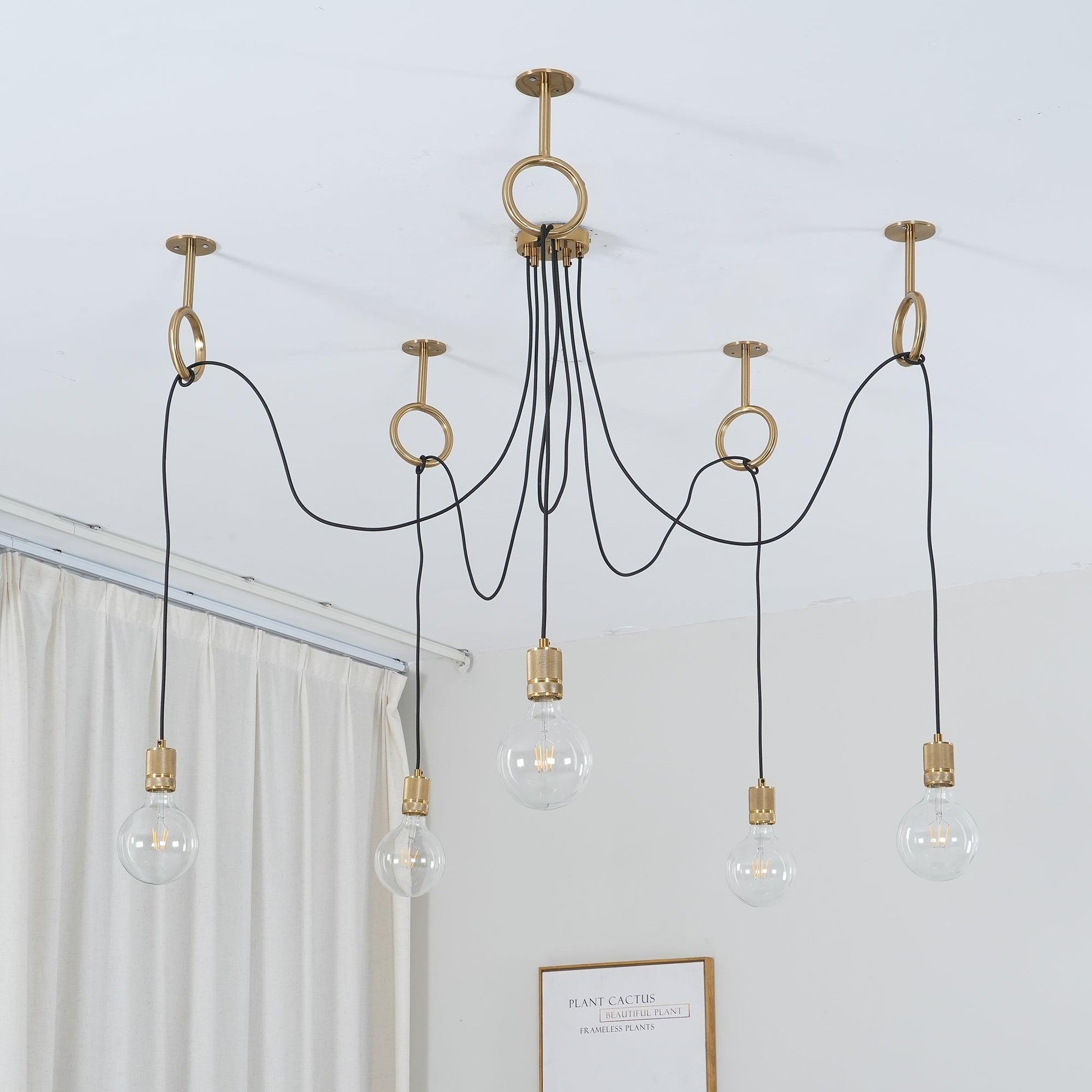 Industrial Spider Chandelier - Blowlighting