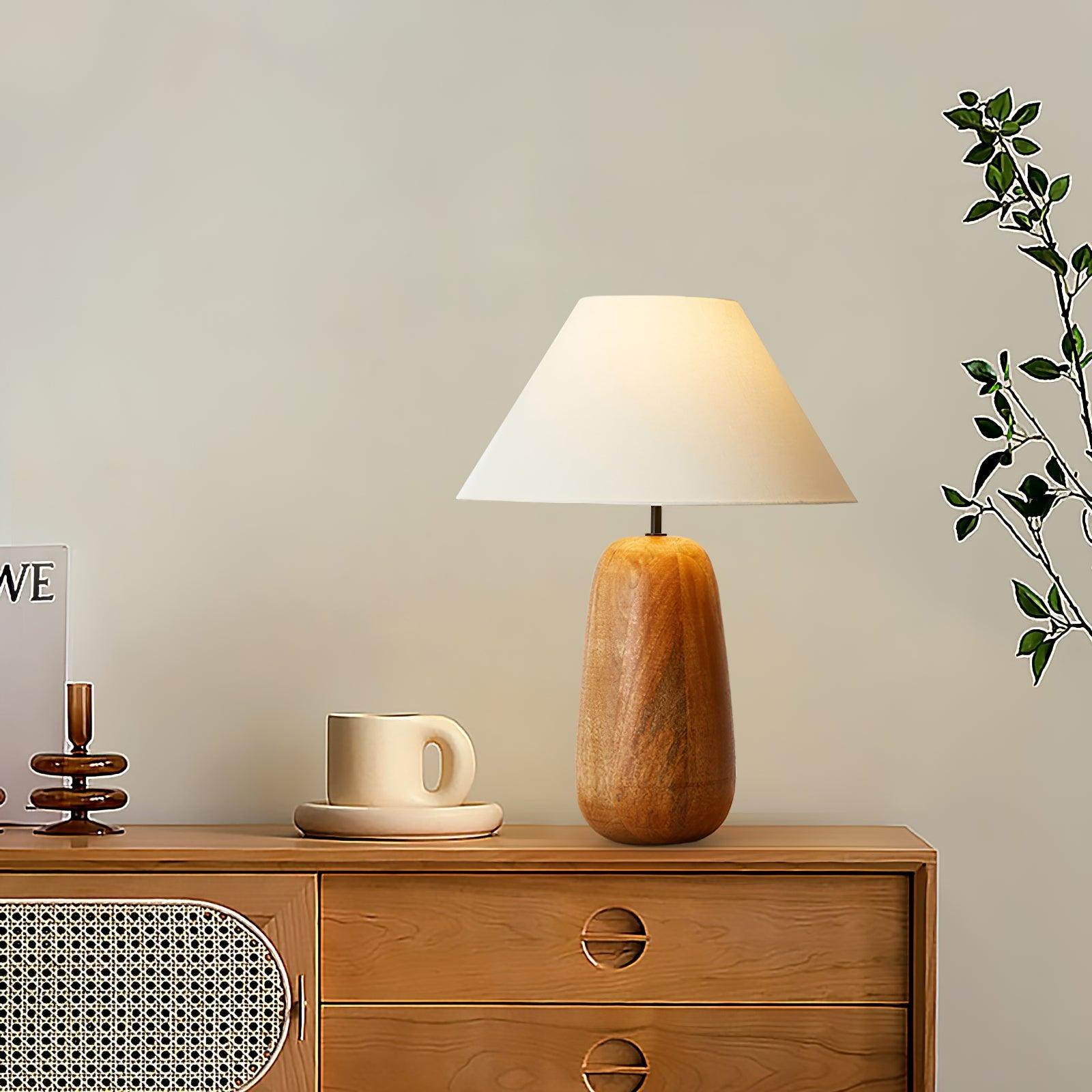 Irving Wood Table Lamp - Blowlighting