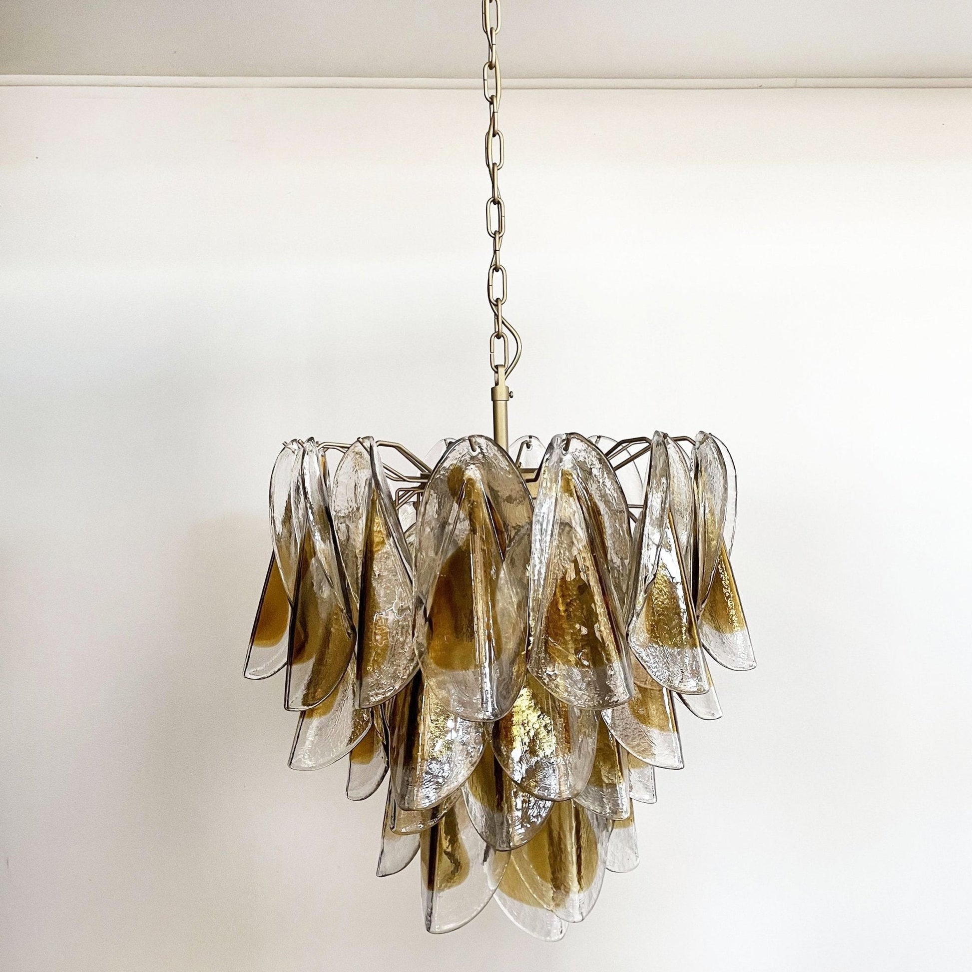 Aurora Chandelier Isabella Gold Petal Layered - Blowlighting