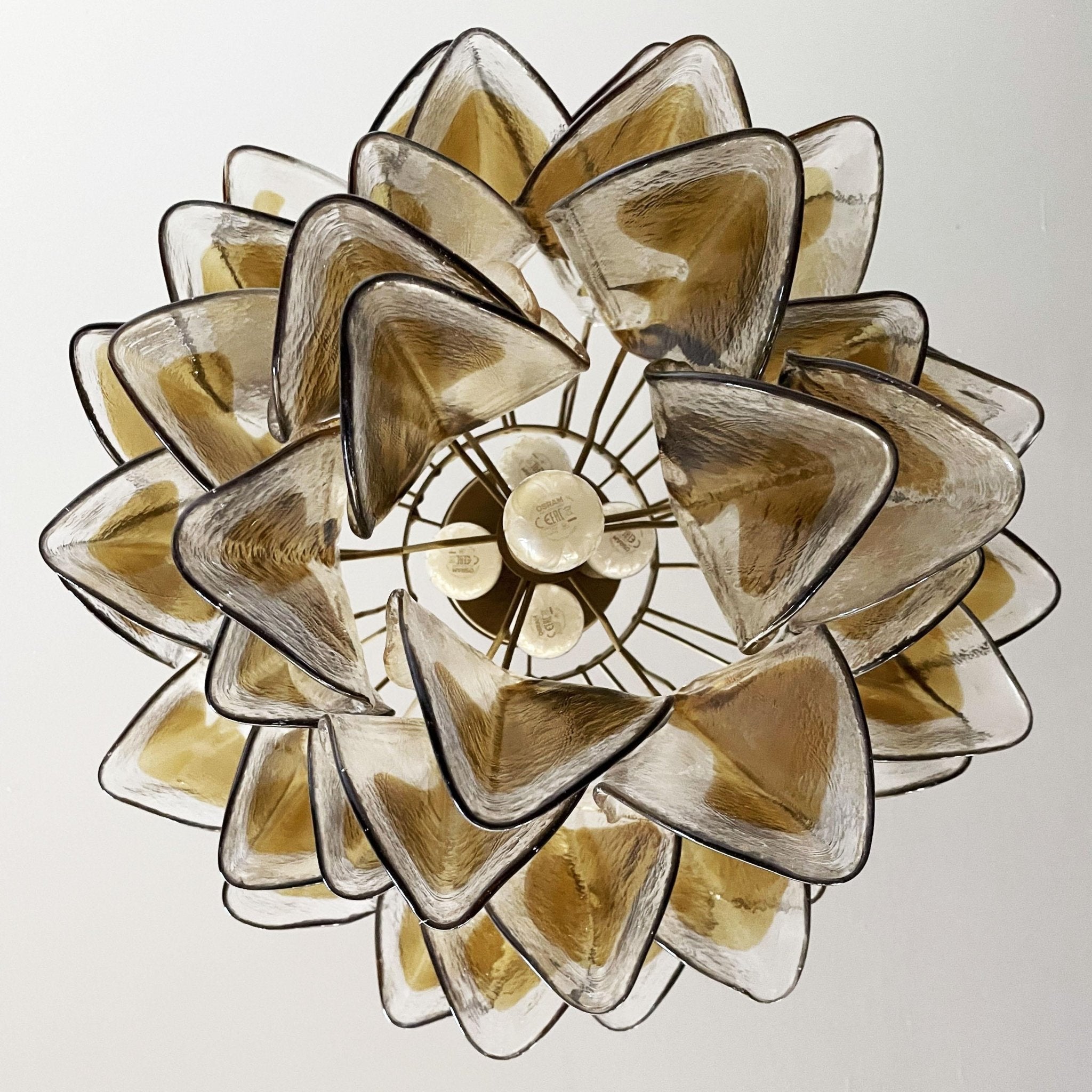 Aurora Chandelier Isabella Gold Petal Layered - Blowlighting