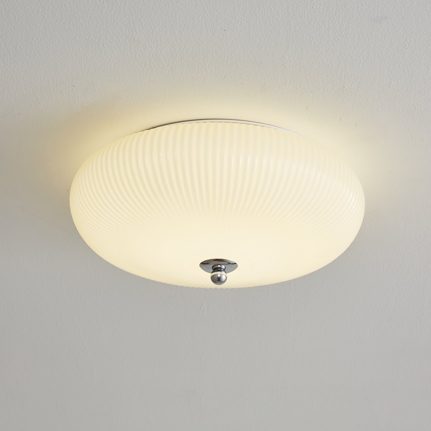 Ivory Ripple Ceiling Light - Blowlighting