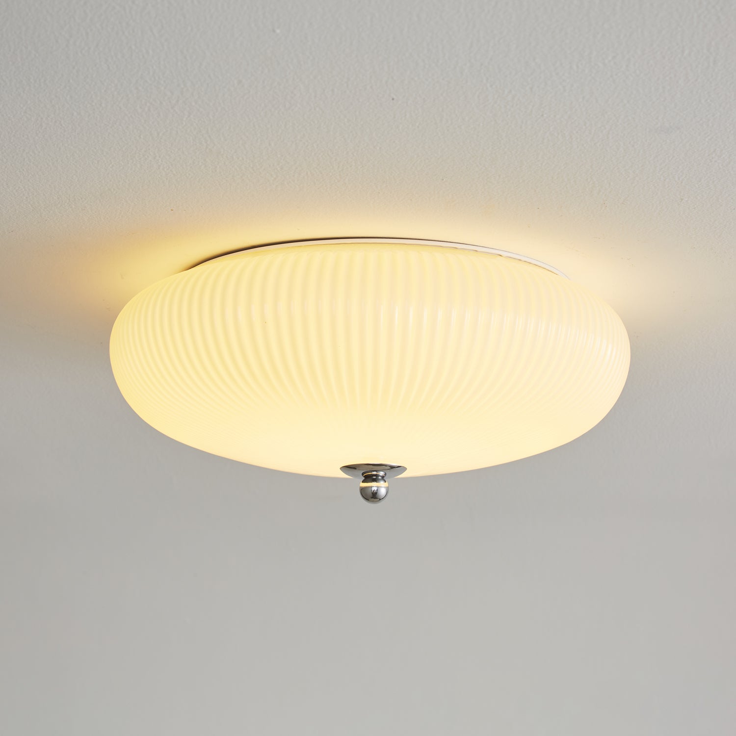 Ivory Ripple Ceiling Light - Blowlighting