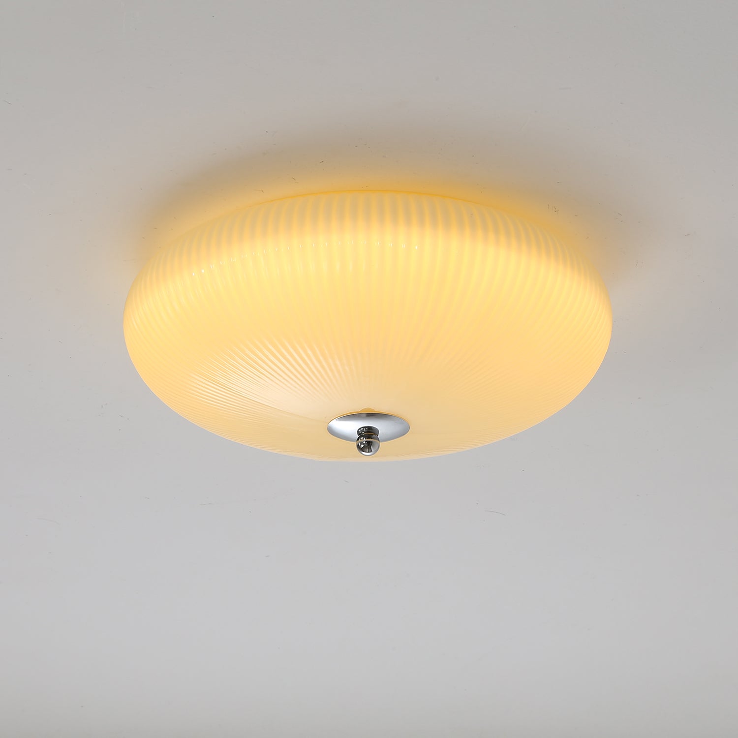 Ivory Ripple Ceiling Light - Blowlighting