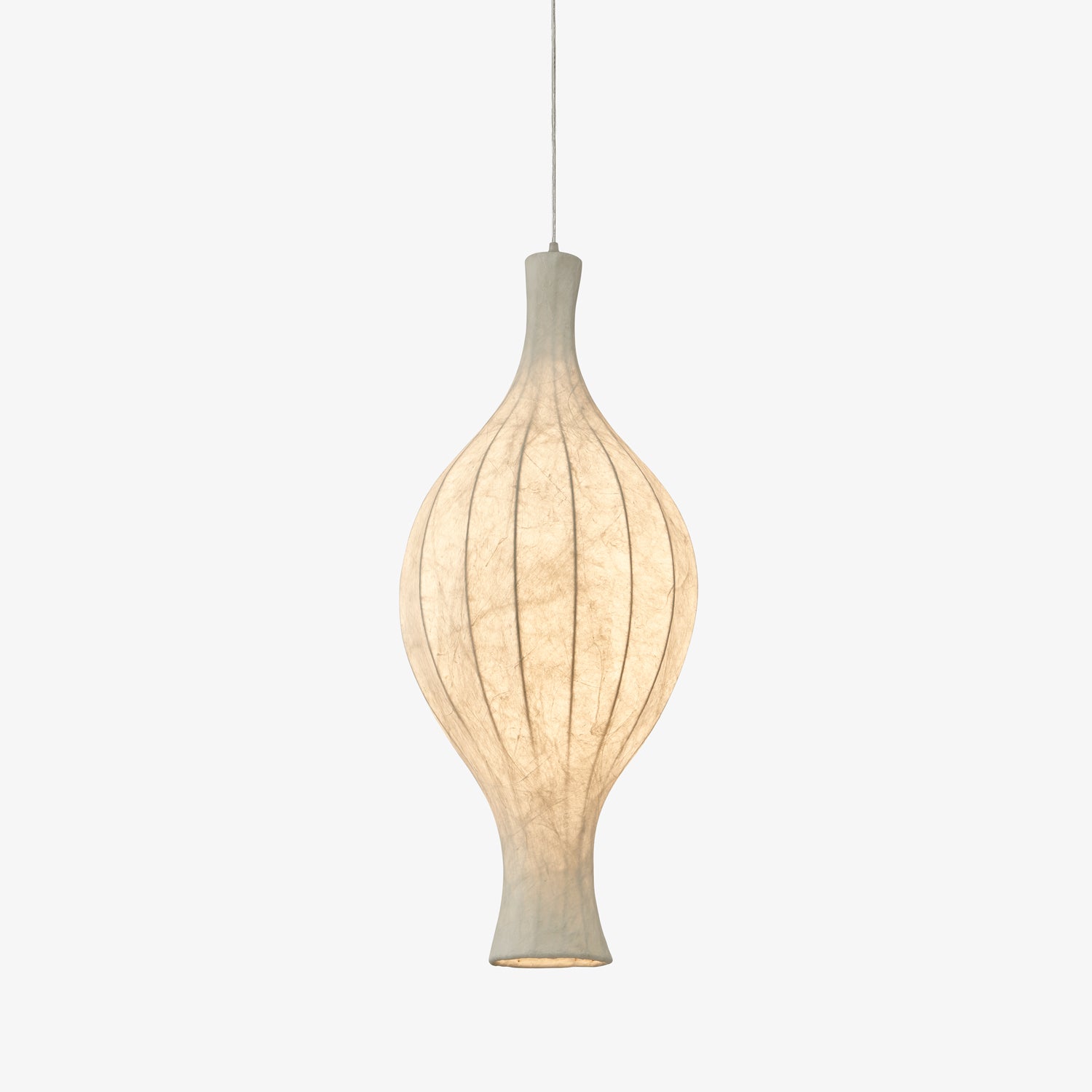 Orvelion Organic Mulberry Silk Pendant Light - Blowlighting