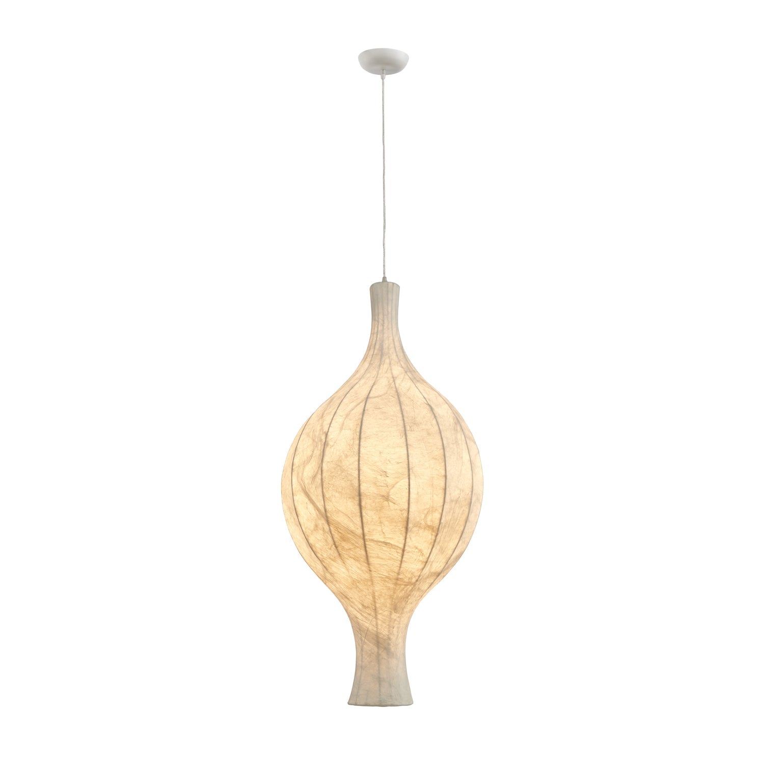 Orvelion Organic Mulberry Silk Pendant Light - Blowlighting