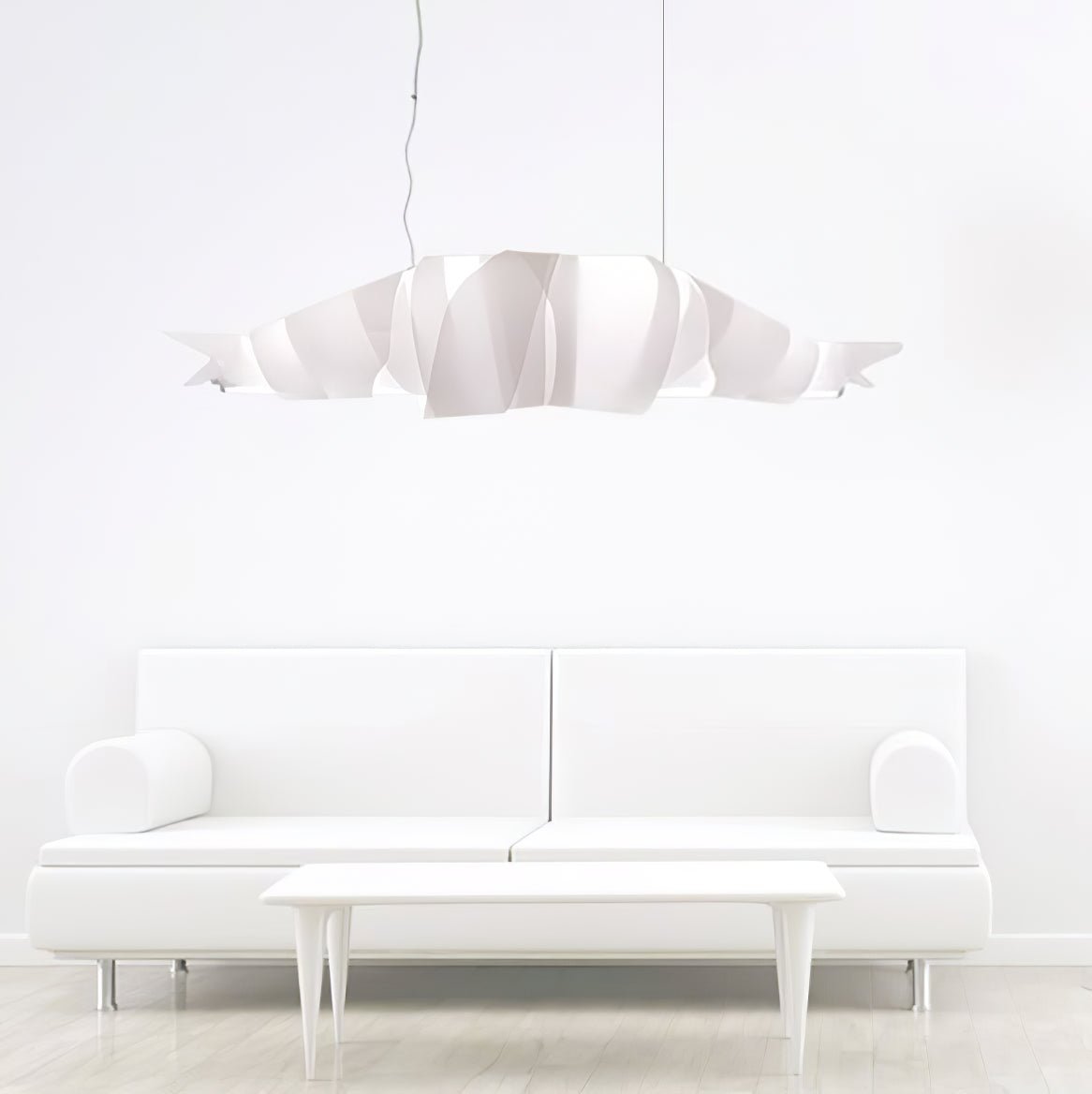 Ribbon Playful PVC Chandelier - Blowlighting
