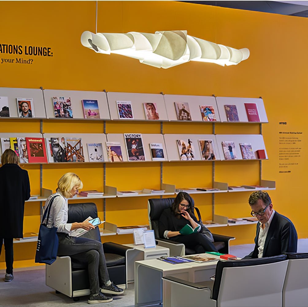 Ribbon Playful PVC Chandelier - Blowlighting