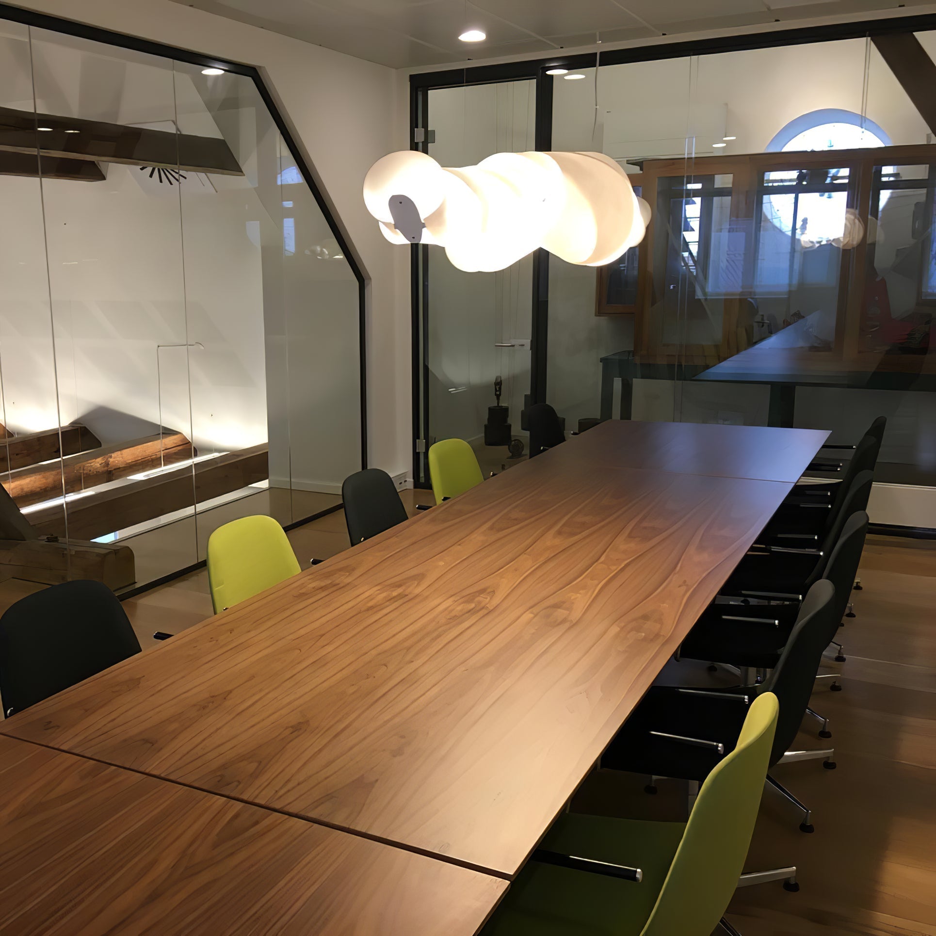 Ribbon Playful PVC Chandelier - Blowlighting