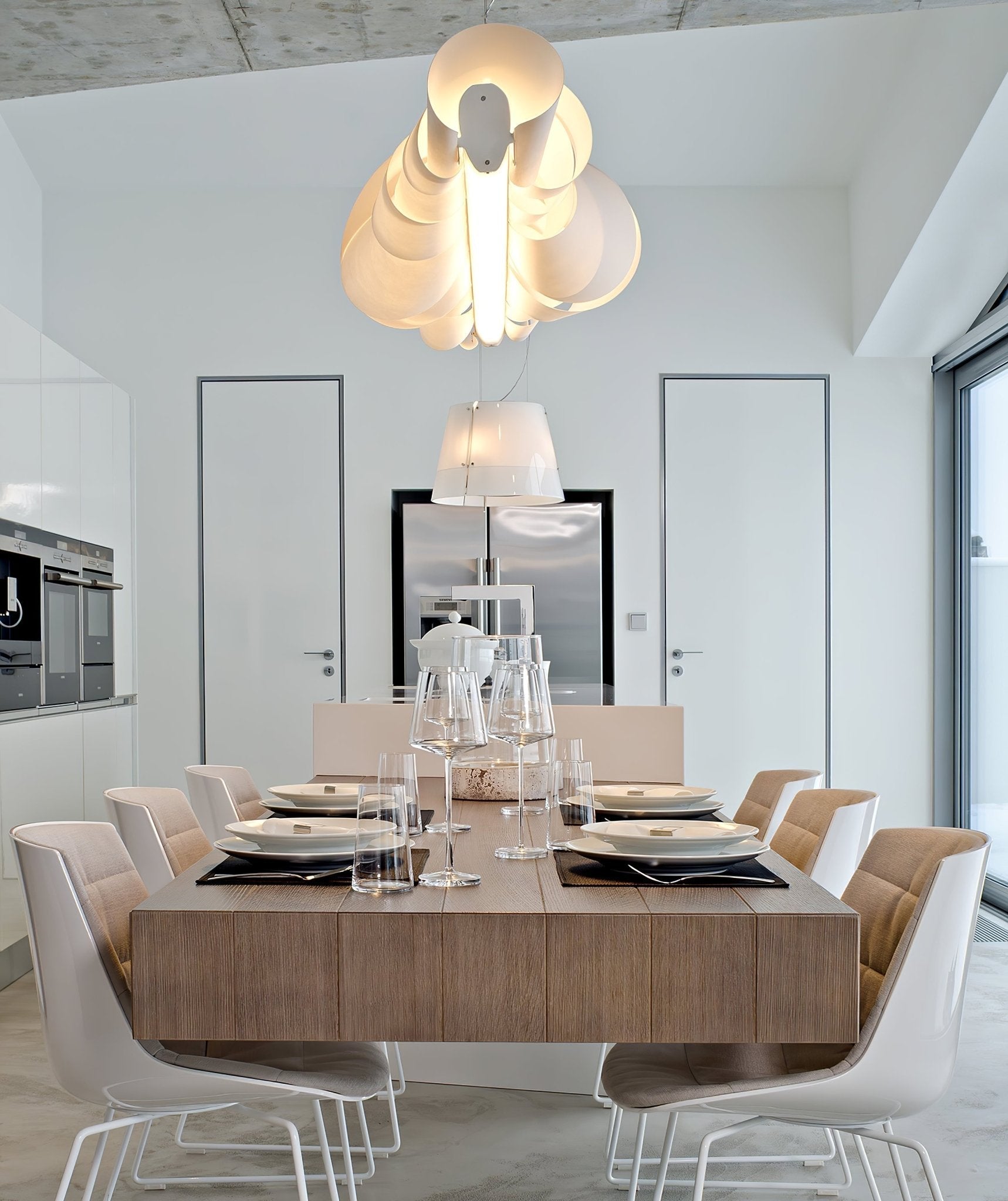 Ribbon Playful PVC Chandelier - Blowlighting