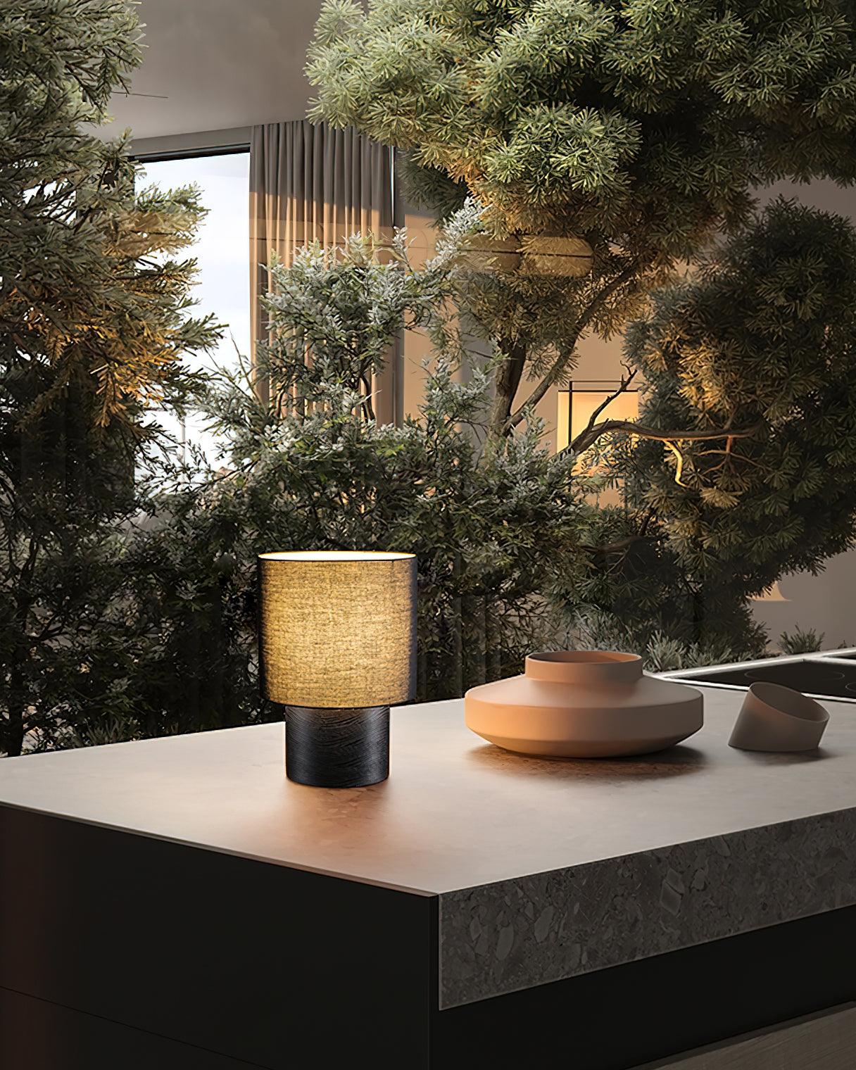Japanese Wabi Sabi Table Lamp - Blowlighting
