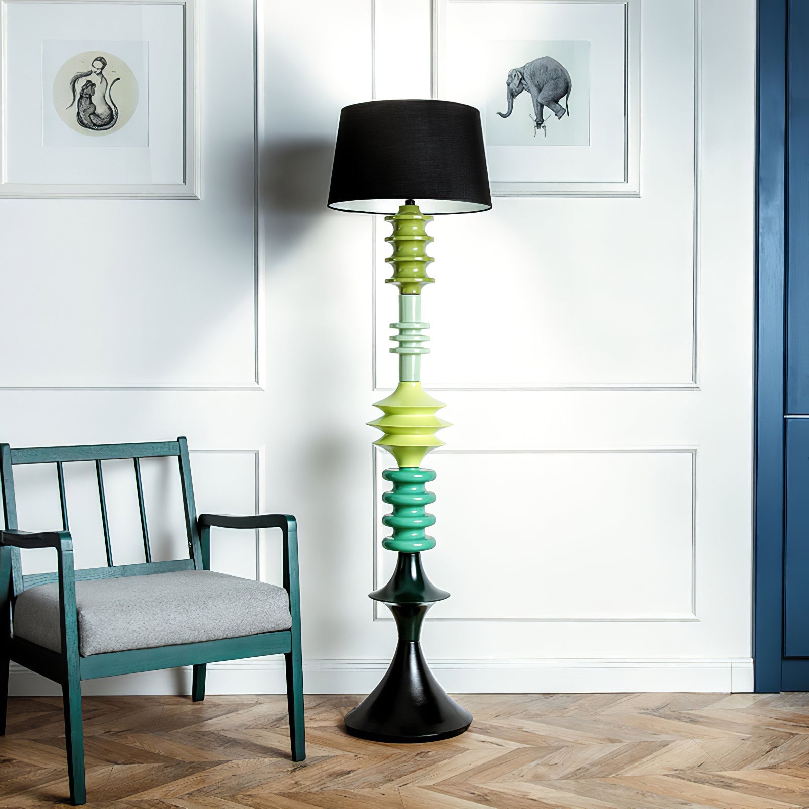 Jarvis Adjustable Floor Lamp - Blowlighting