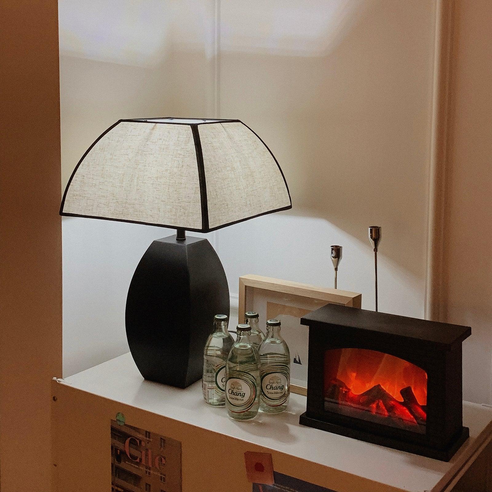 Javier Black Table Lamp - Blowlighting