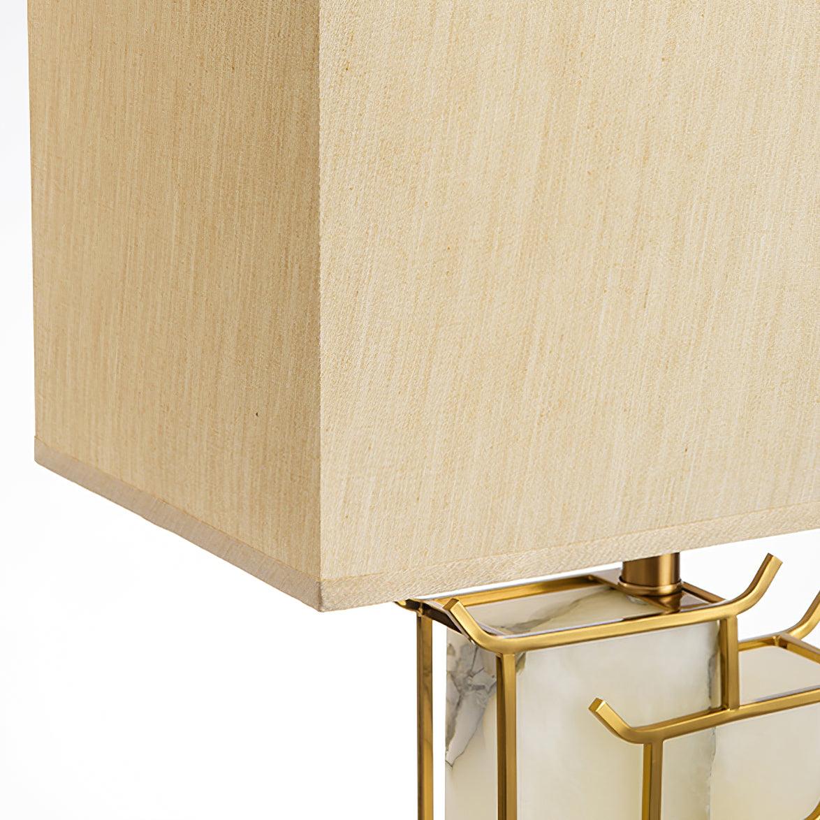 Nysilor Rectangular Glass Table Lamp - Blowlighting