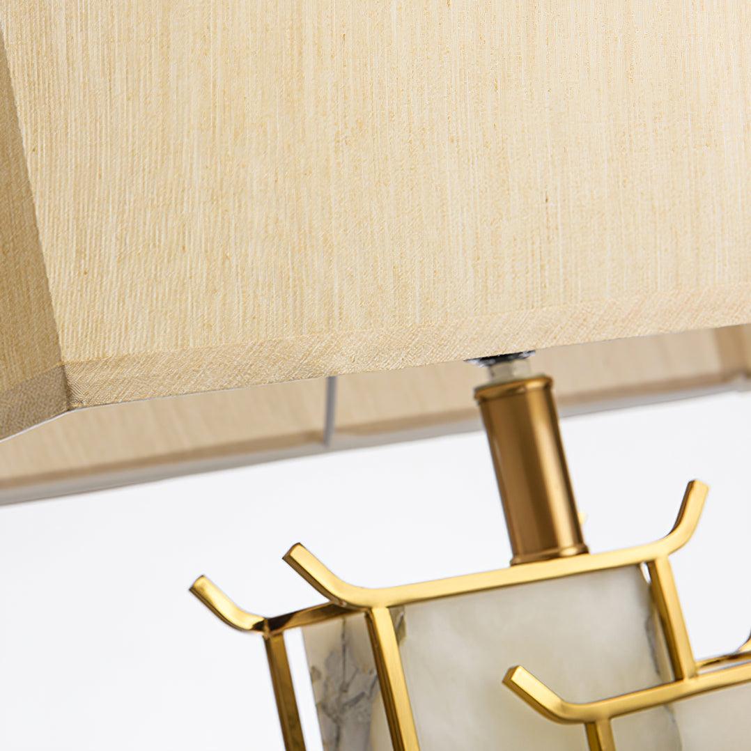 Nysilor Rectangular Glass Table Lamp - Blowlighting