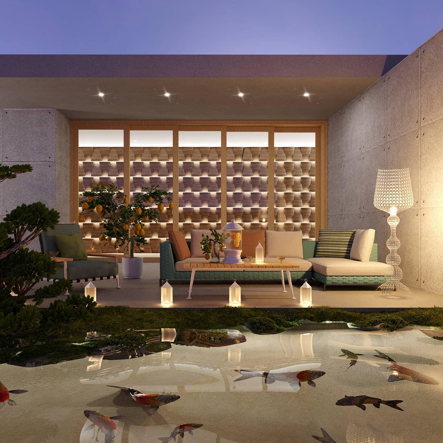 Kabuki Floor Lamp - Blowlighting