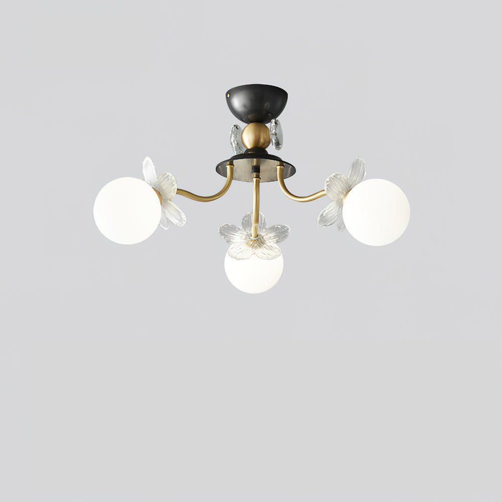 Blossom Flower Glass Chandelier - Blowlighting