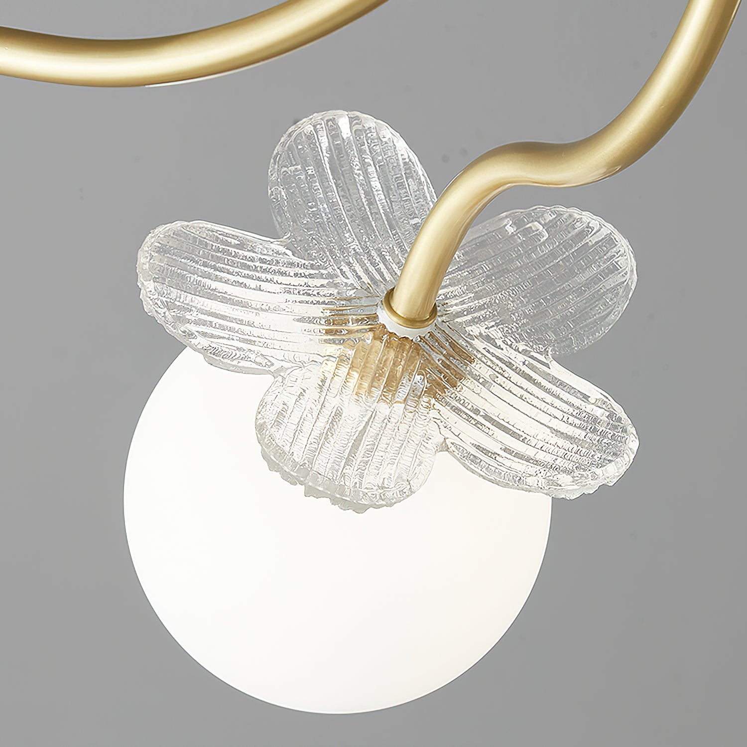 Blossom Flower Glass Chandelier - Blowlighting