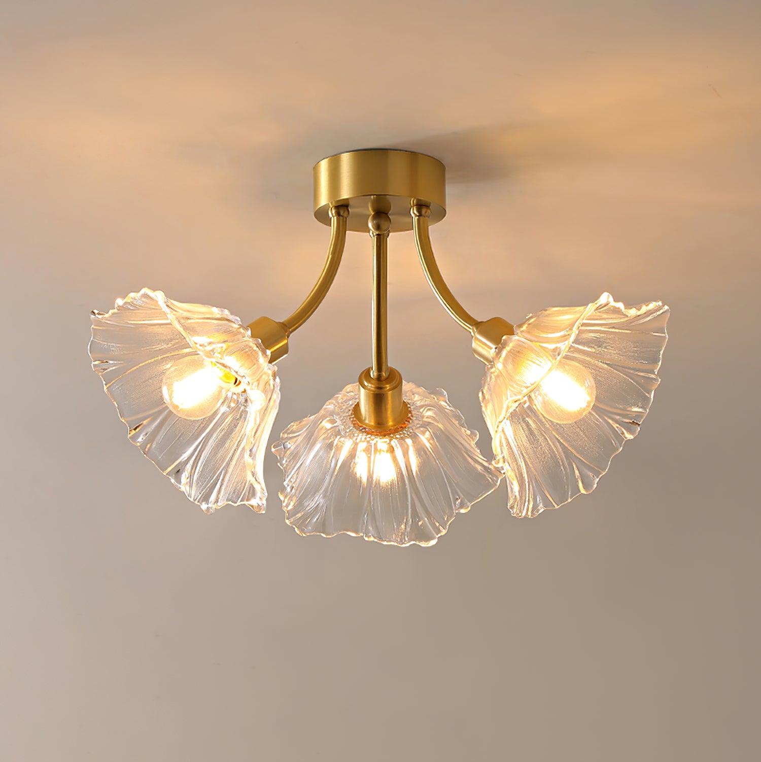 Kalin Flower Glass Ceiling Lamp - Blowlighting