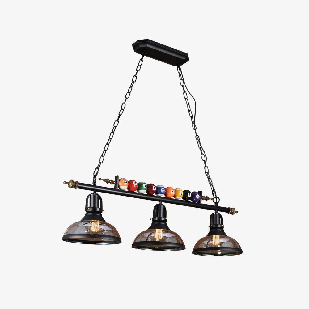 Kasha Billiard Chandelier - Blowlighting