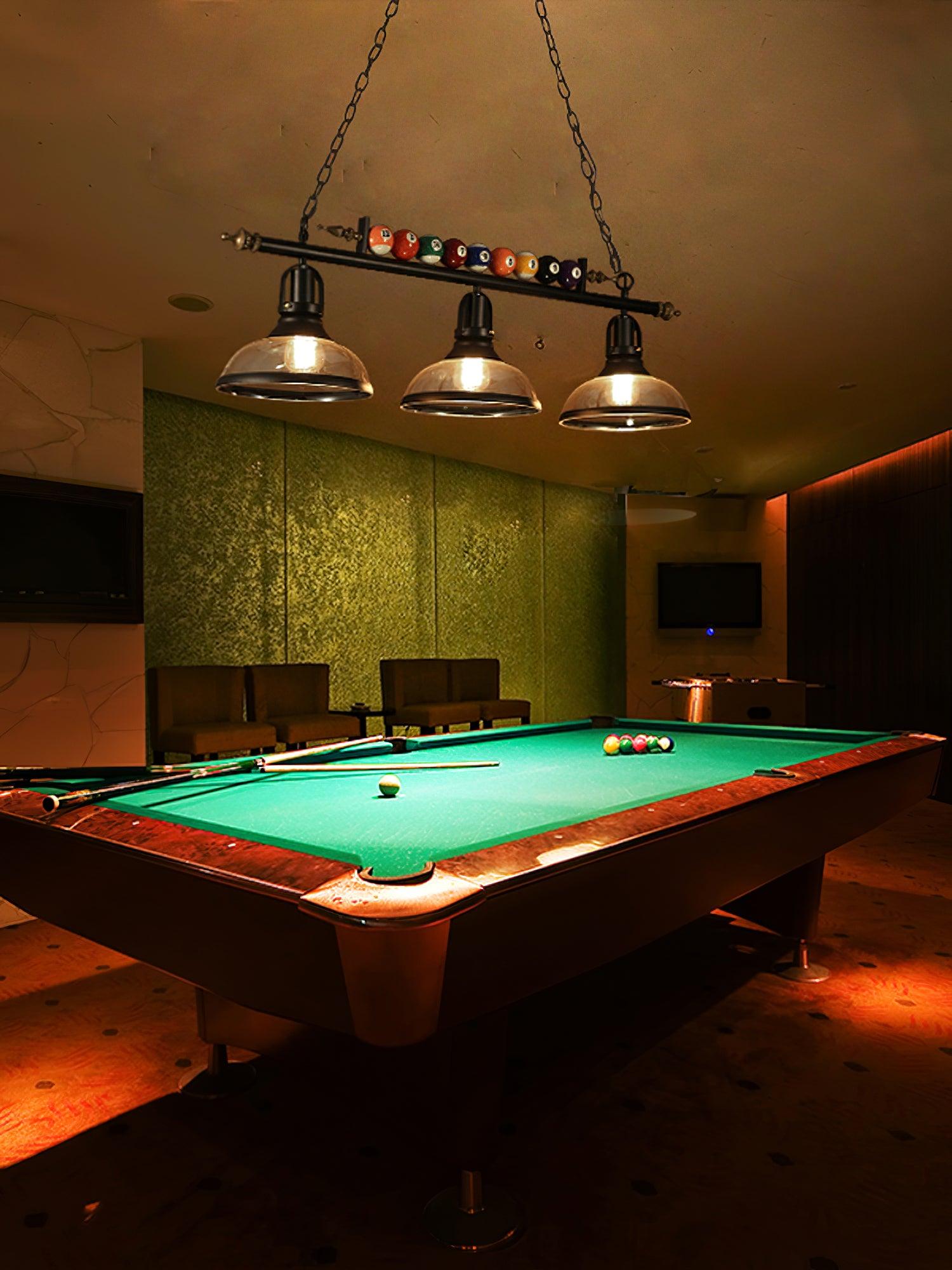 Kasha Billiard Chandelier - Blowlighting