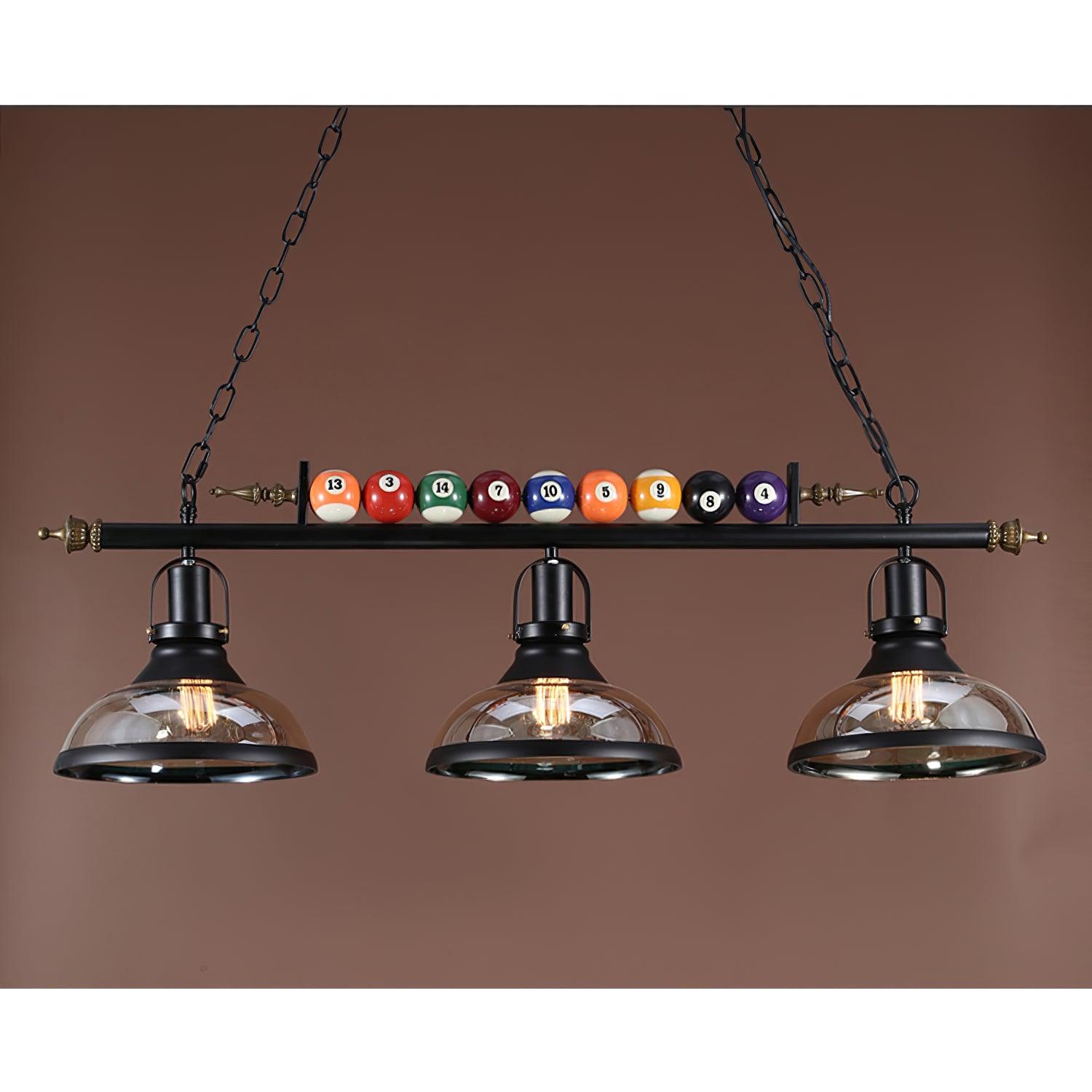 Kasha Billiard Chandelier - Blowlighting