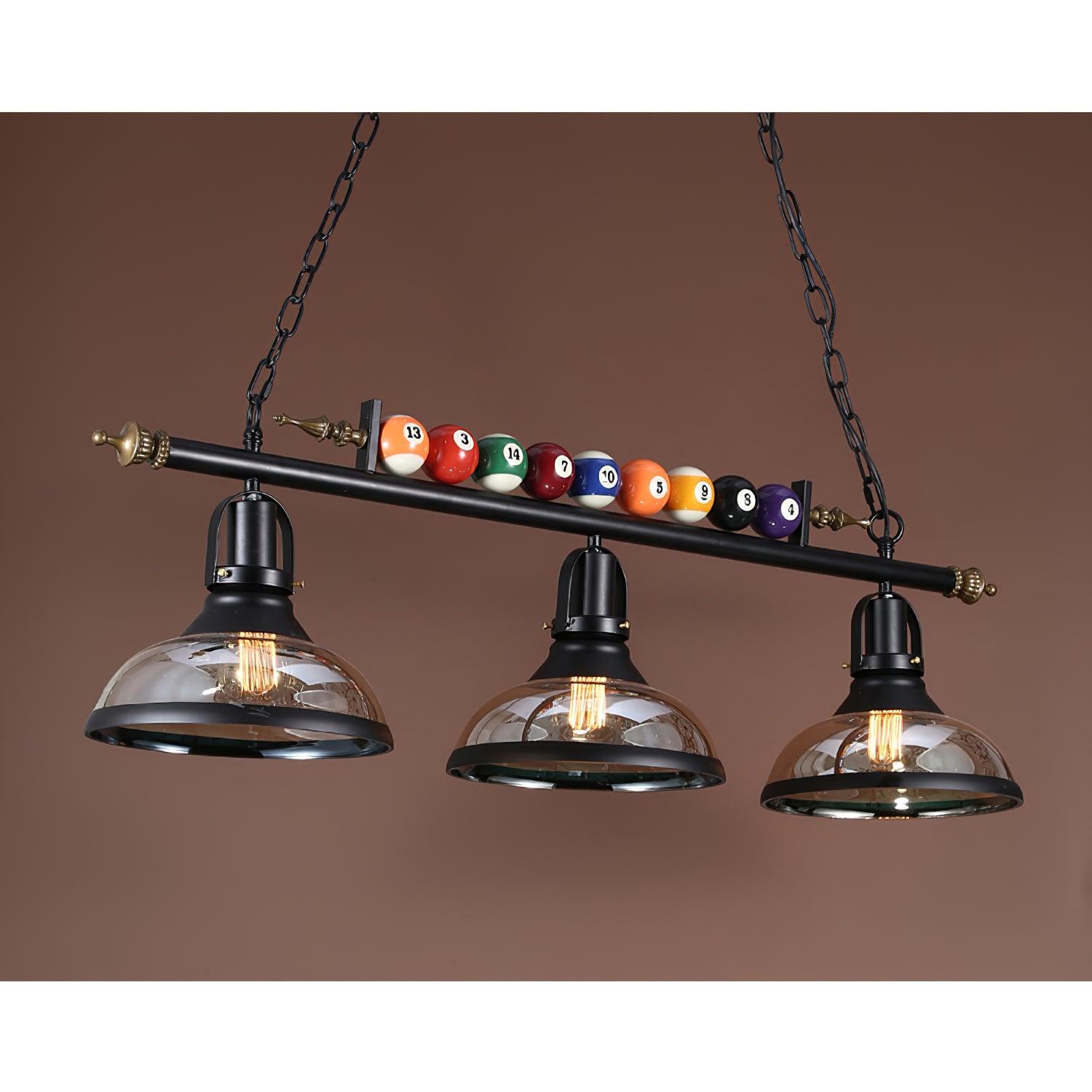 Kasha Billiard Chandelier - Blowlighting