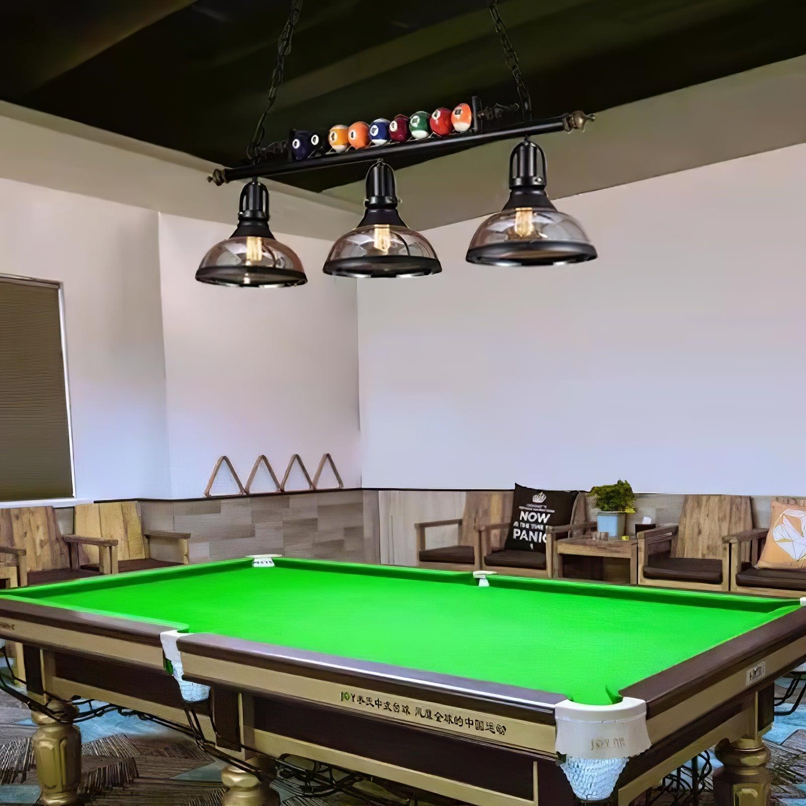 Kasha Billiard Chandelier - Blowlighting