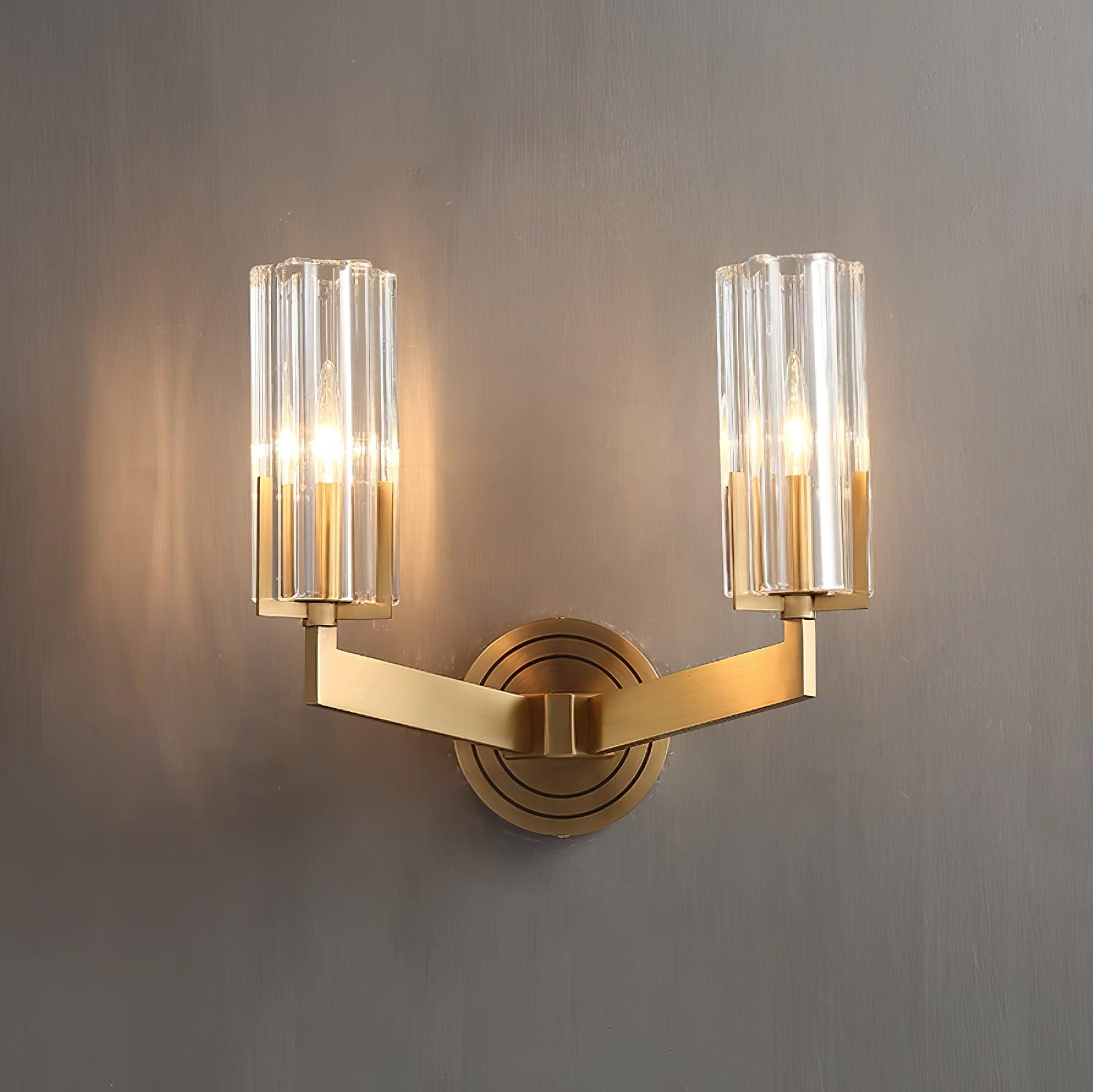 Kayla Brass Wall Lamp - Blowlighting