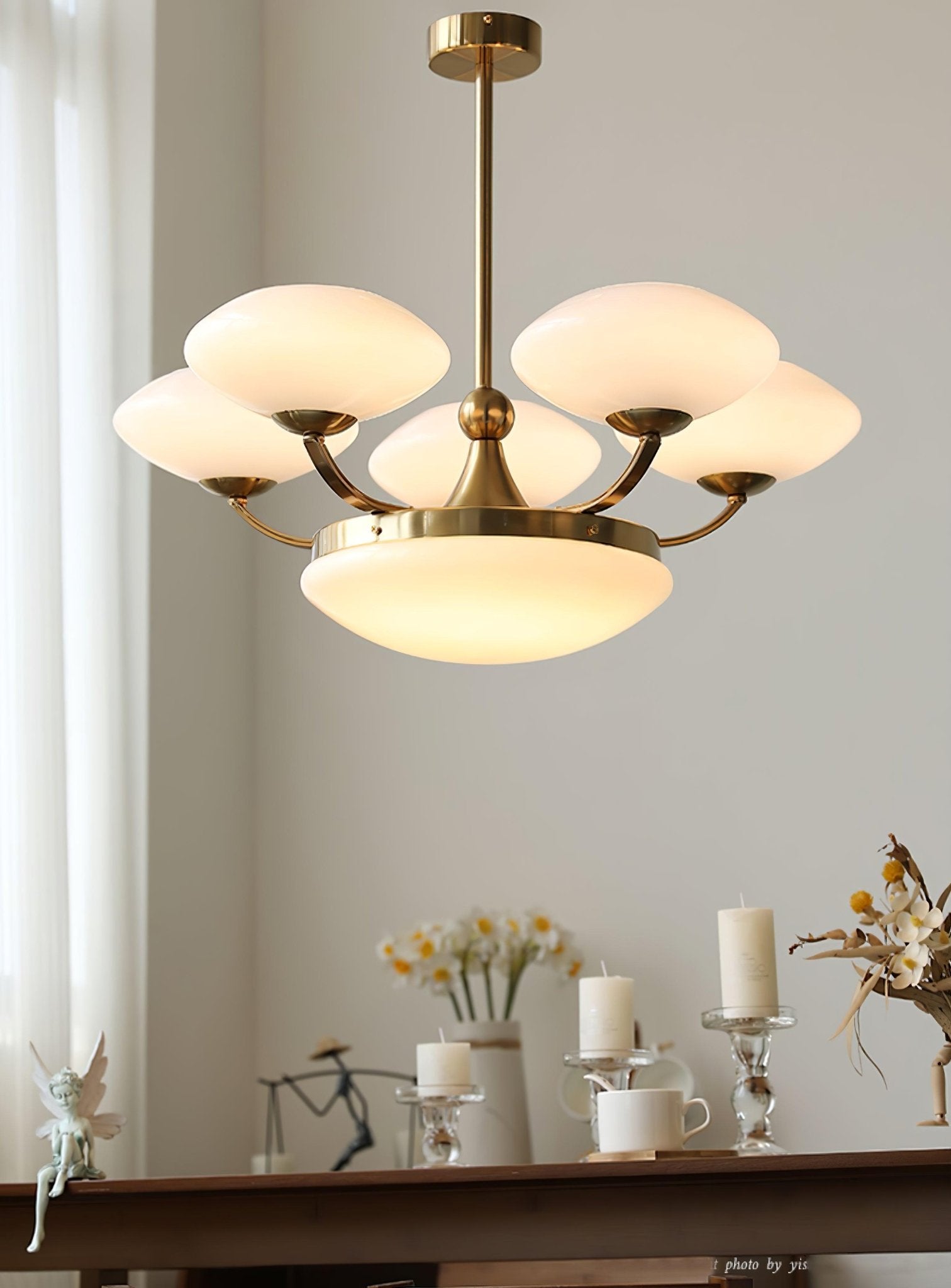 Keston Chandelier - Blowlighting