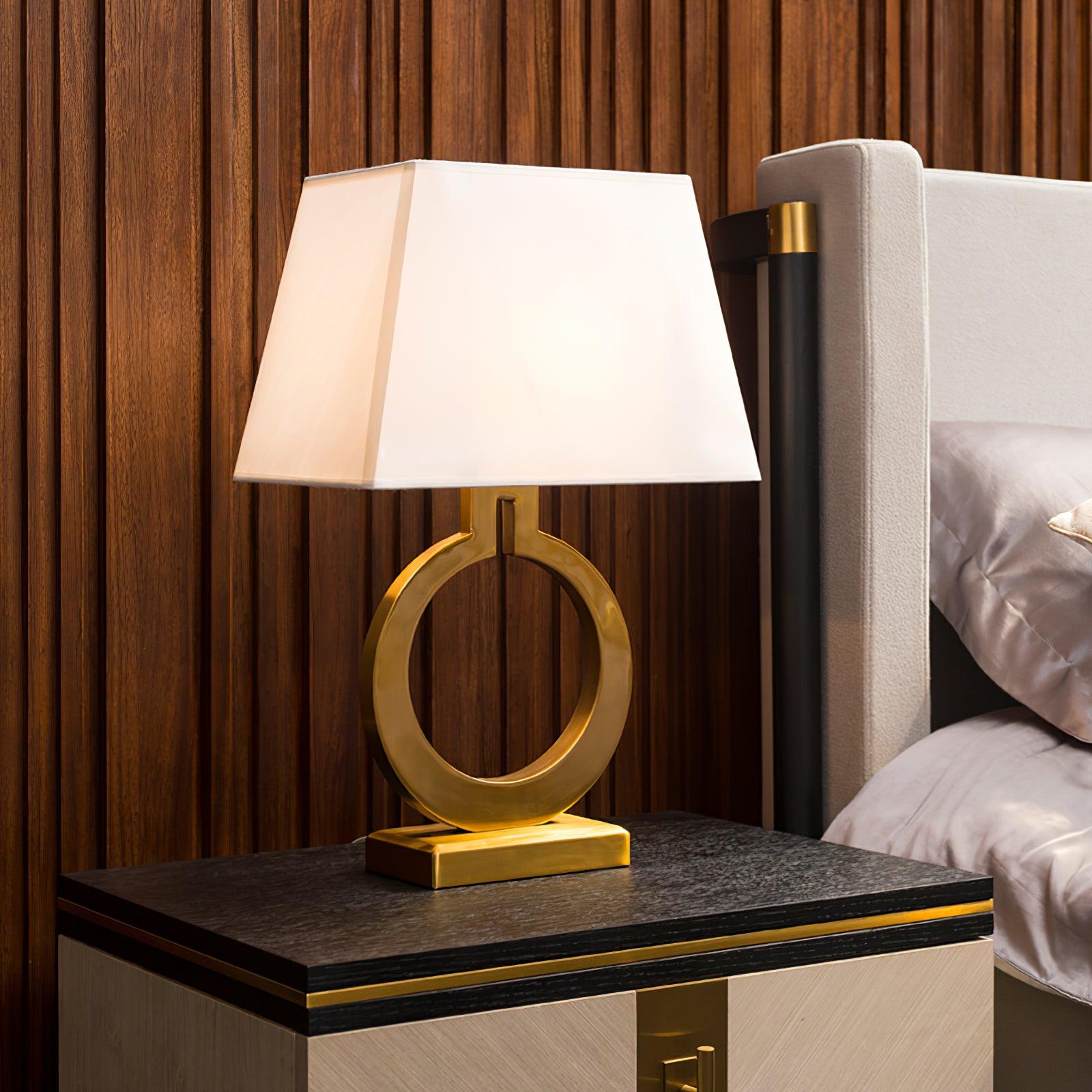 Keyhole Ring Table Lamp - Blowlighting