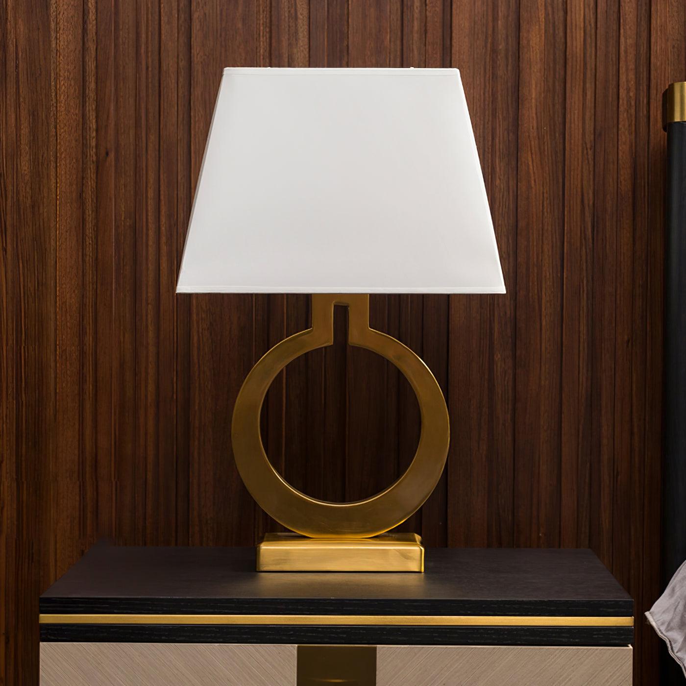 Keyhole Ring Table Lamp - Blowlighting