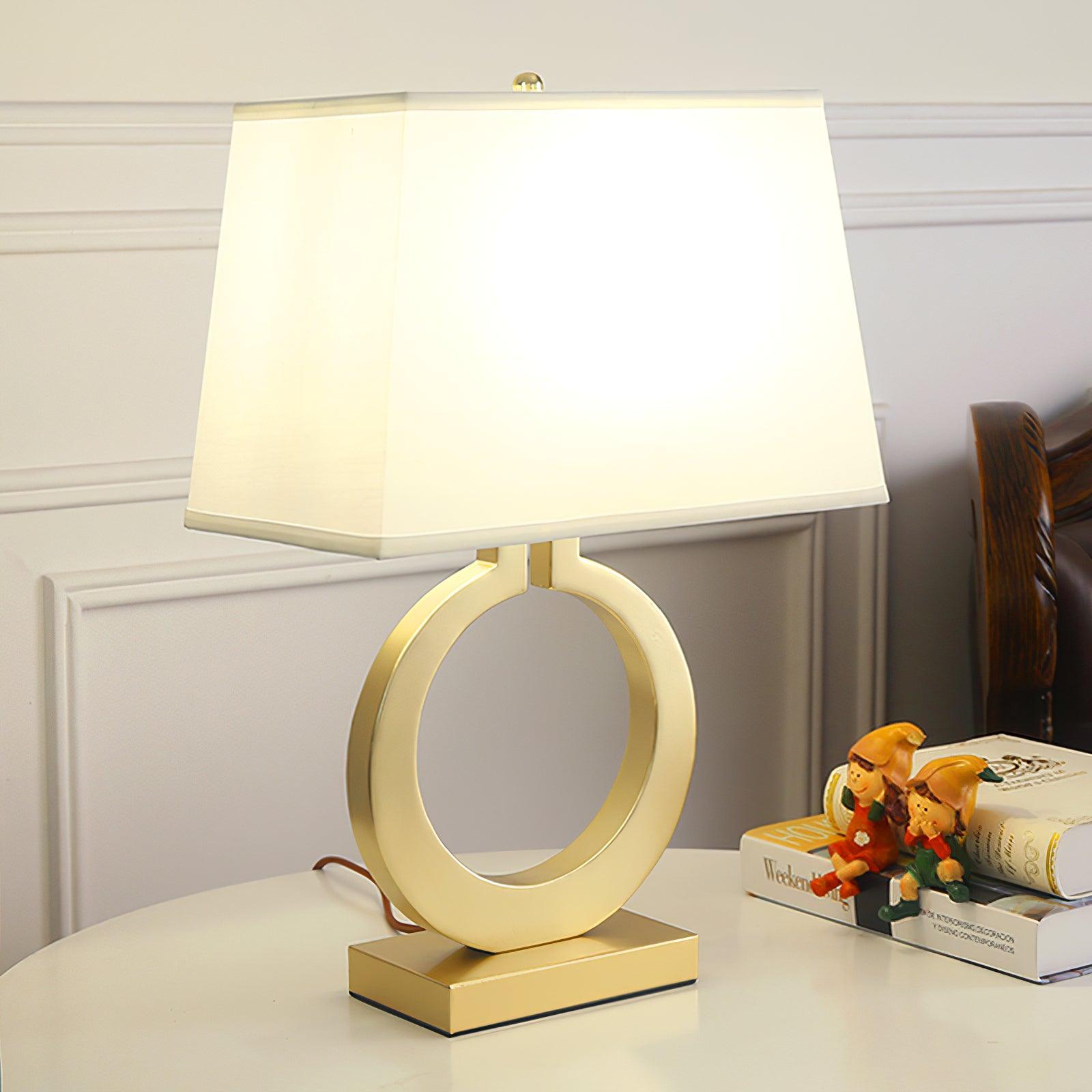 Keyhole Ring Table Lamp - Blowlighting