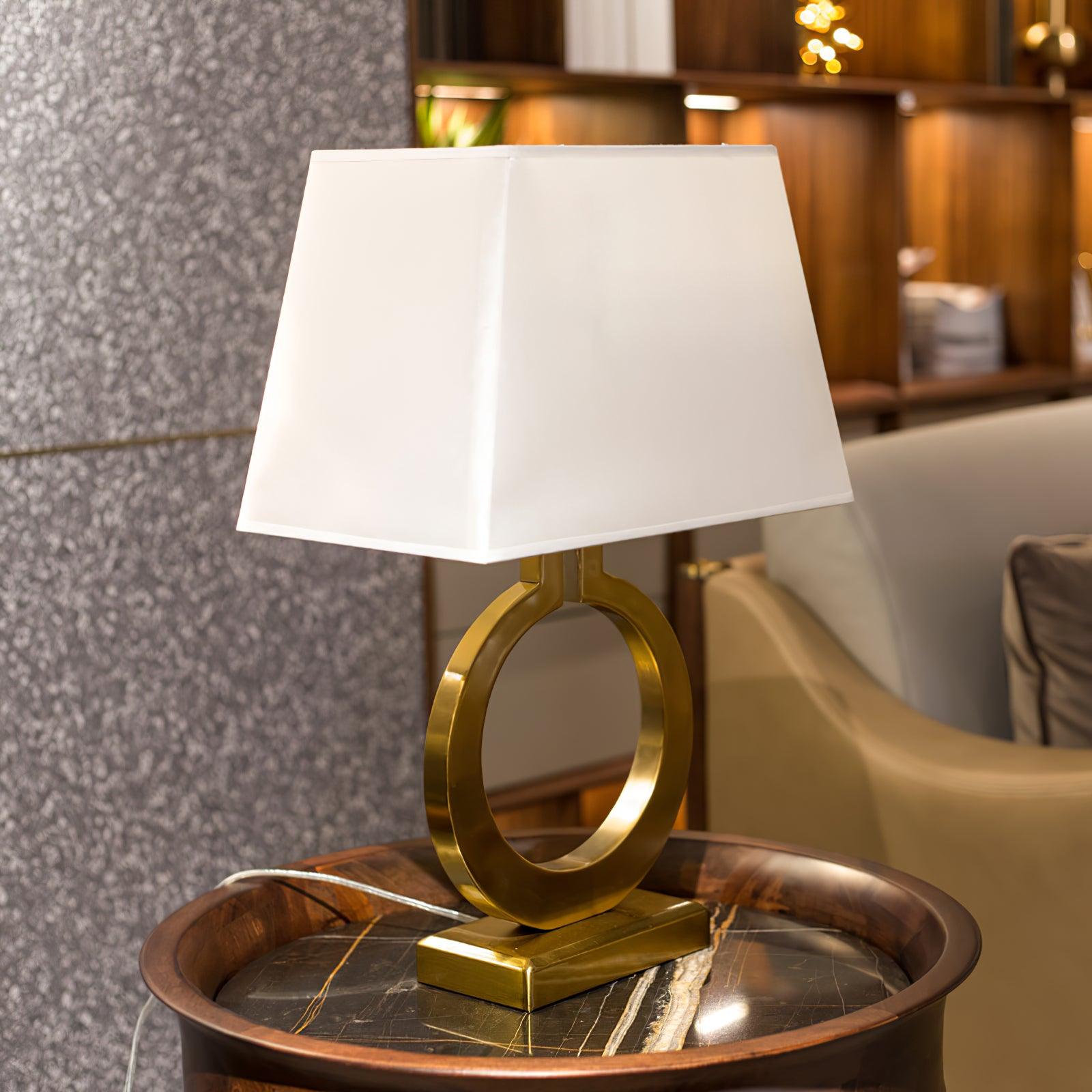 Keyhole Ring Table Lamp - Blowlighting