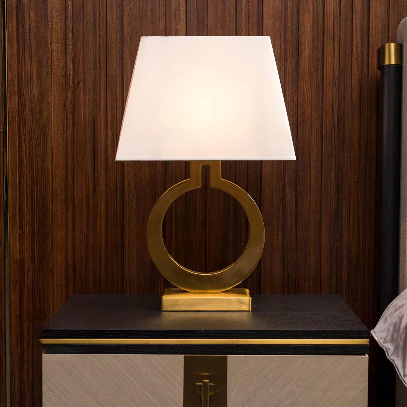 Keyhole Ring Table Lamp - Blowlighting