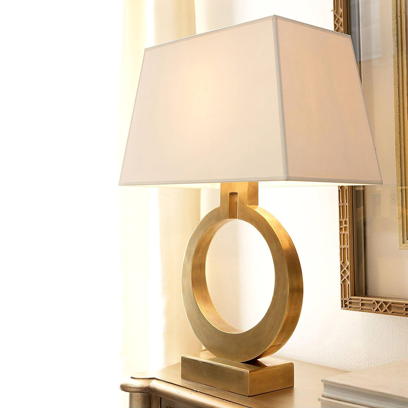 Keyhole Ring Table Lamp - Blowlighting