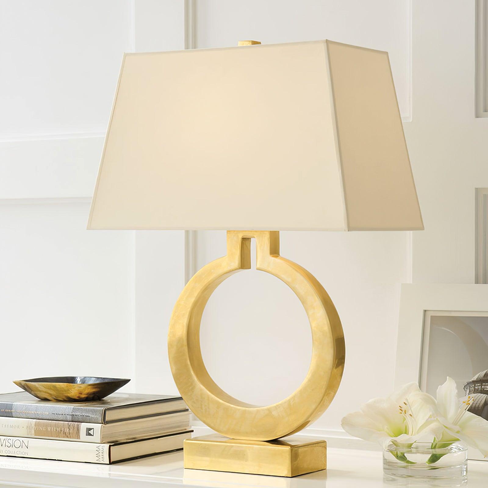 Keyhole Ring Table Lamp - Blowlighting