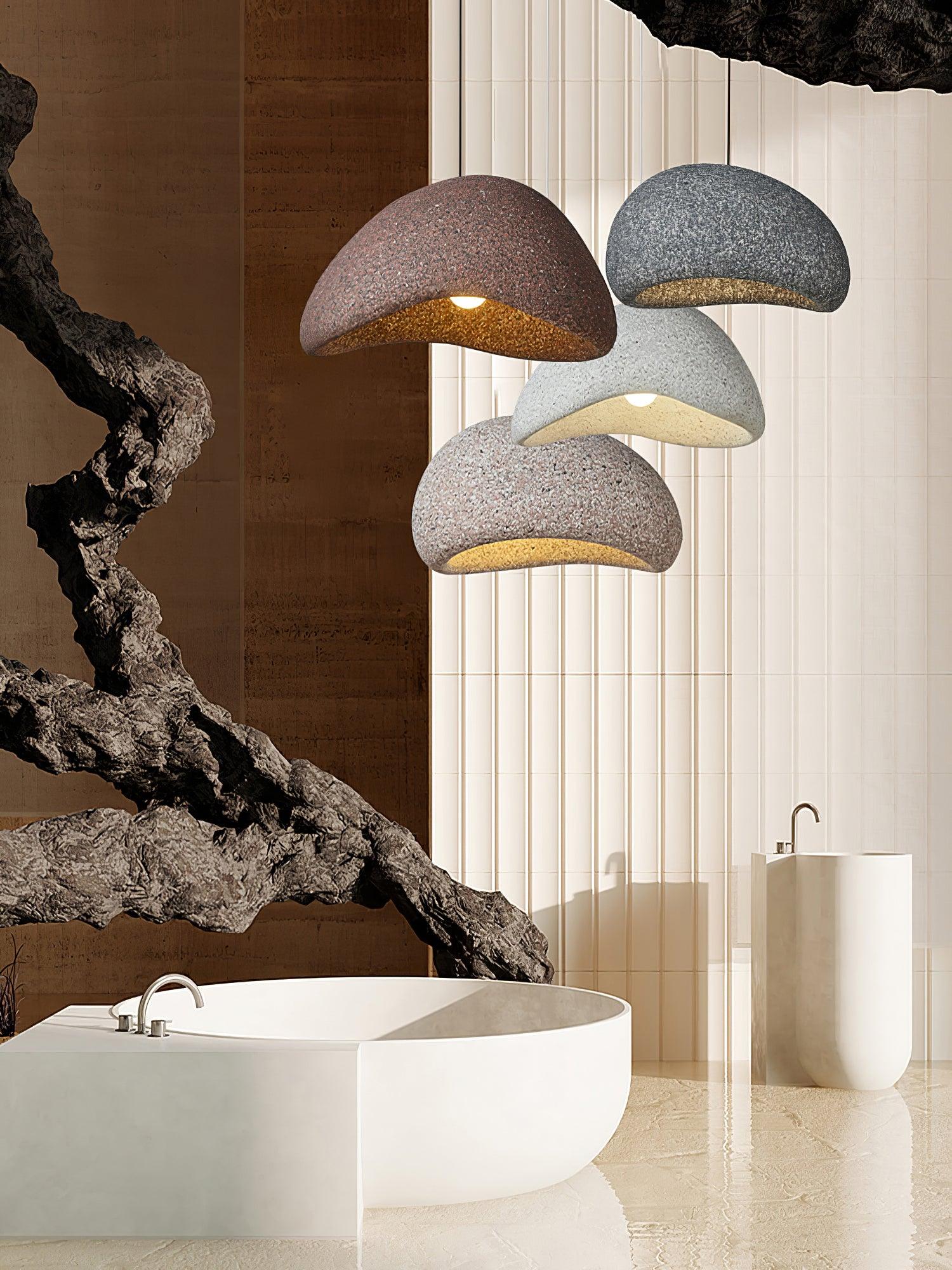 Khmara Halia Speckled Pendant Lamp - Blowlighting