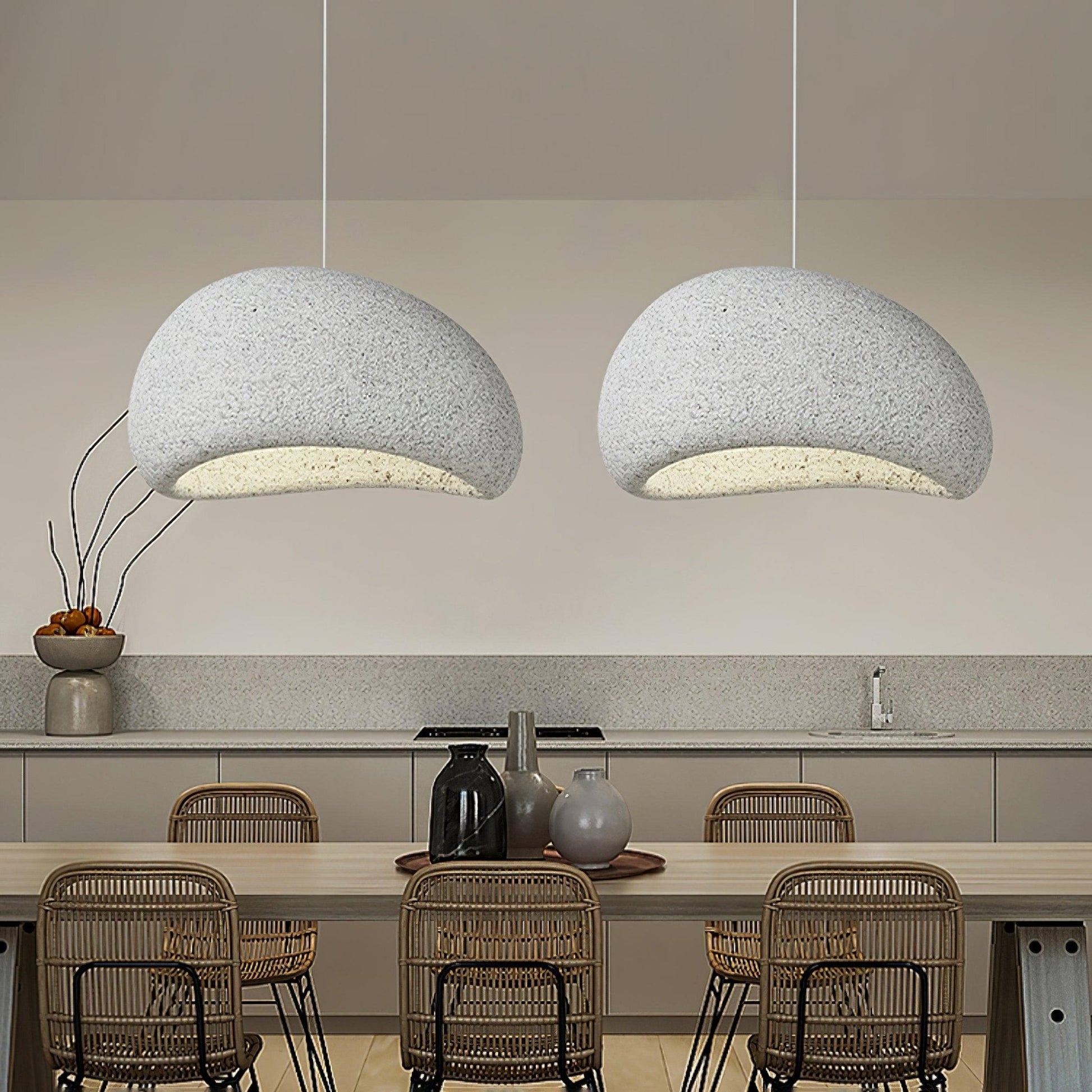 Khmara Halia Speckled Pendant Lamp - Blowlighting