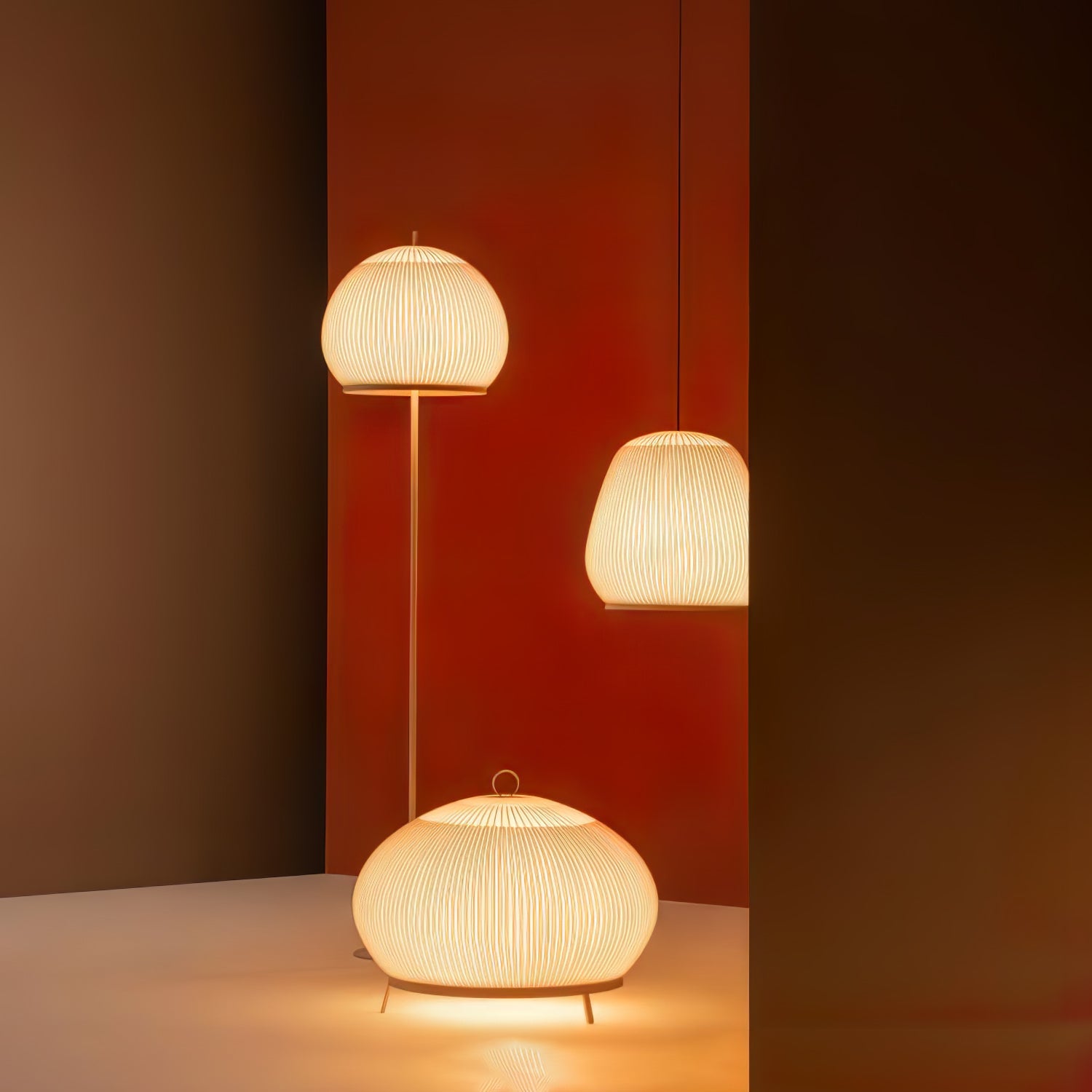Lantern Knit Pendant Lamp - Blowlighting