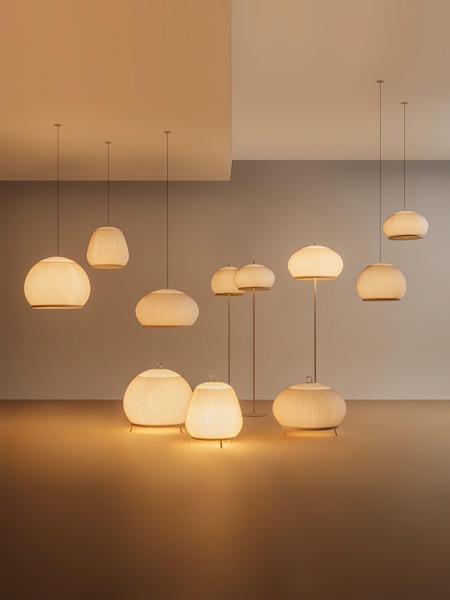 Lantern Knit Table Lamp - Blowlighting