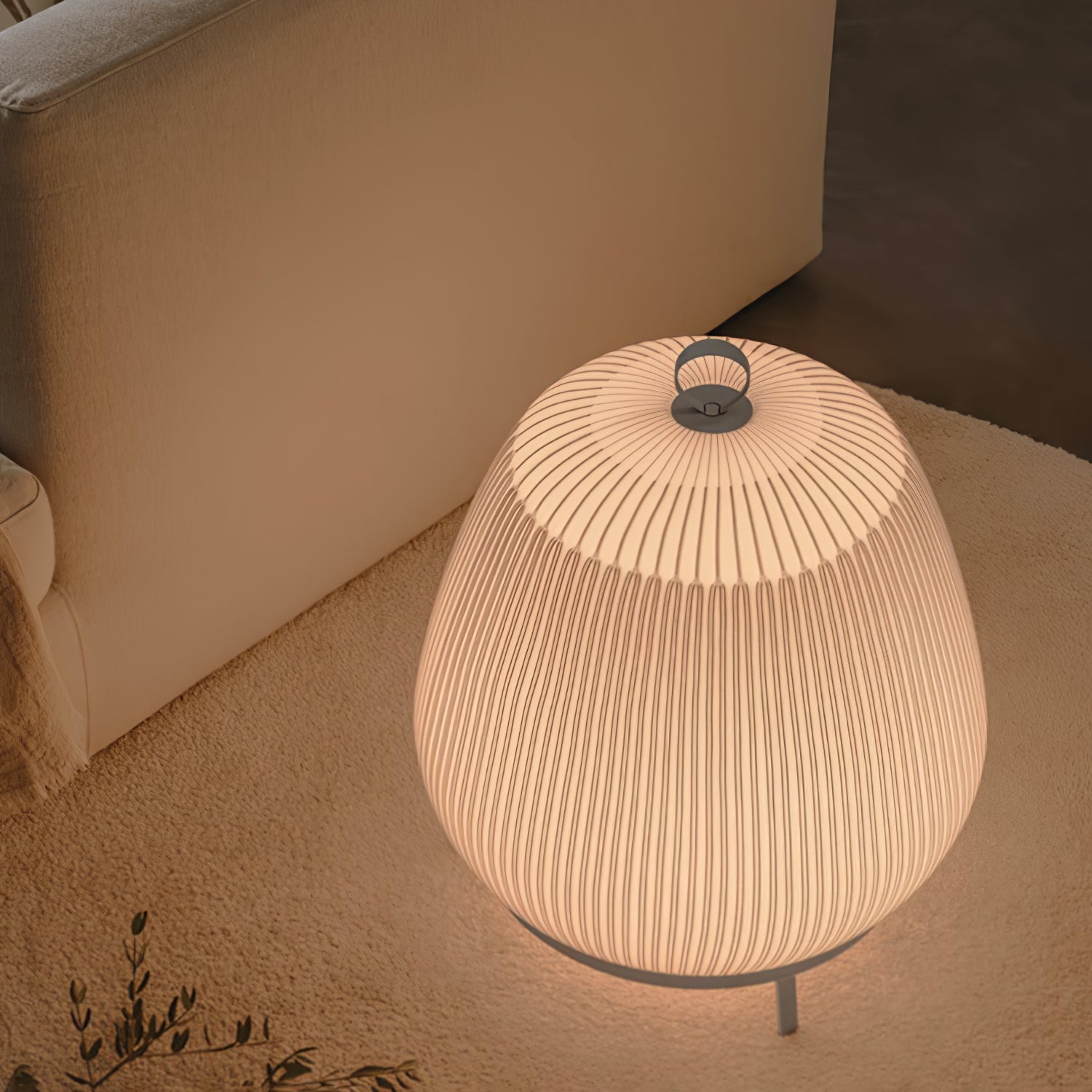 Lantern Knit Table Lamp - Blowlighting