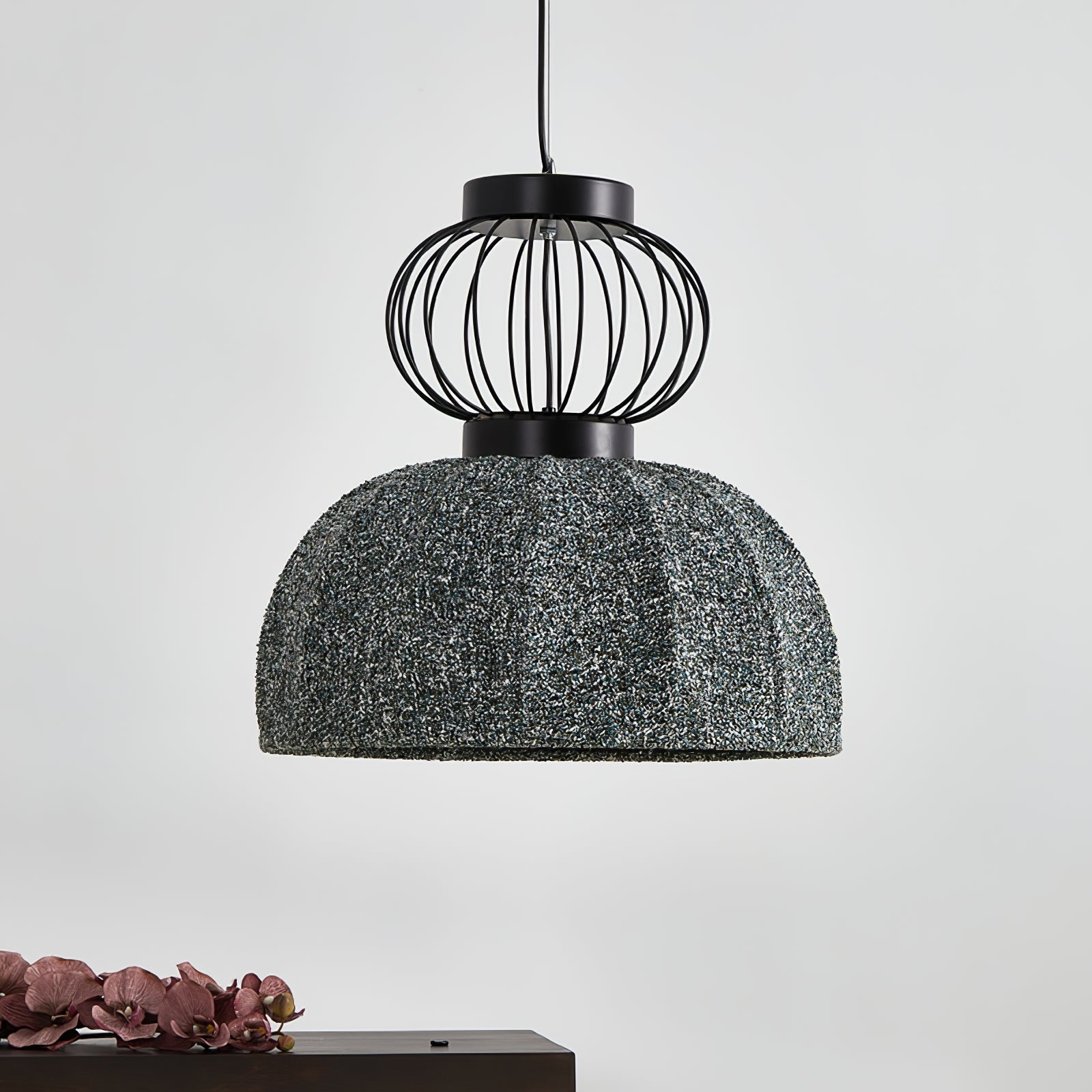 Forge Industrial Fabric Pendant Lamp - Blowlighting