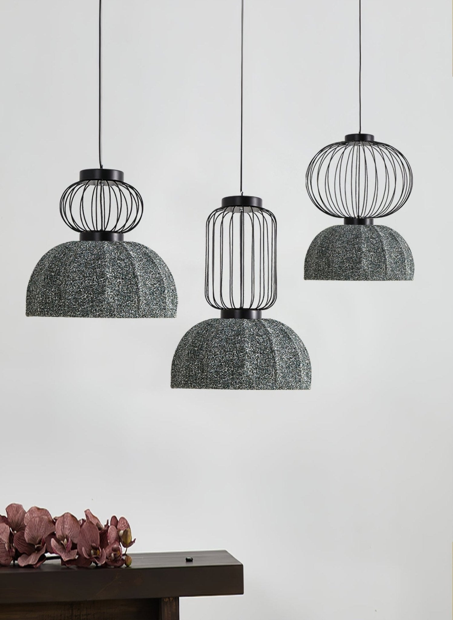 Forge Industrial Fabric Pendant Lamp - Blowlighting