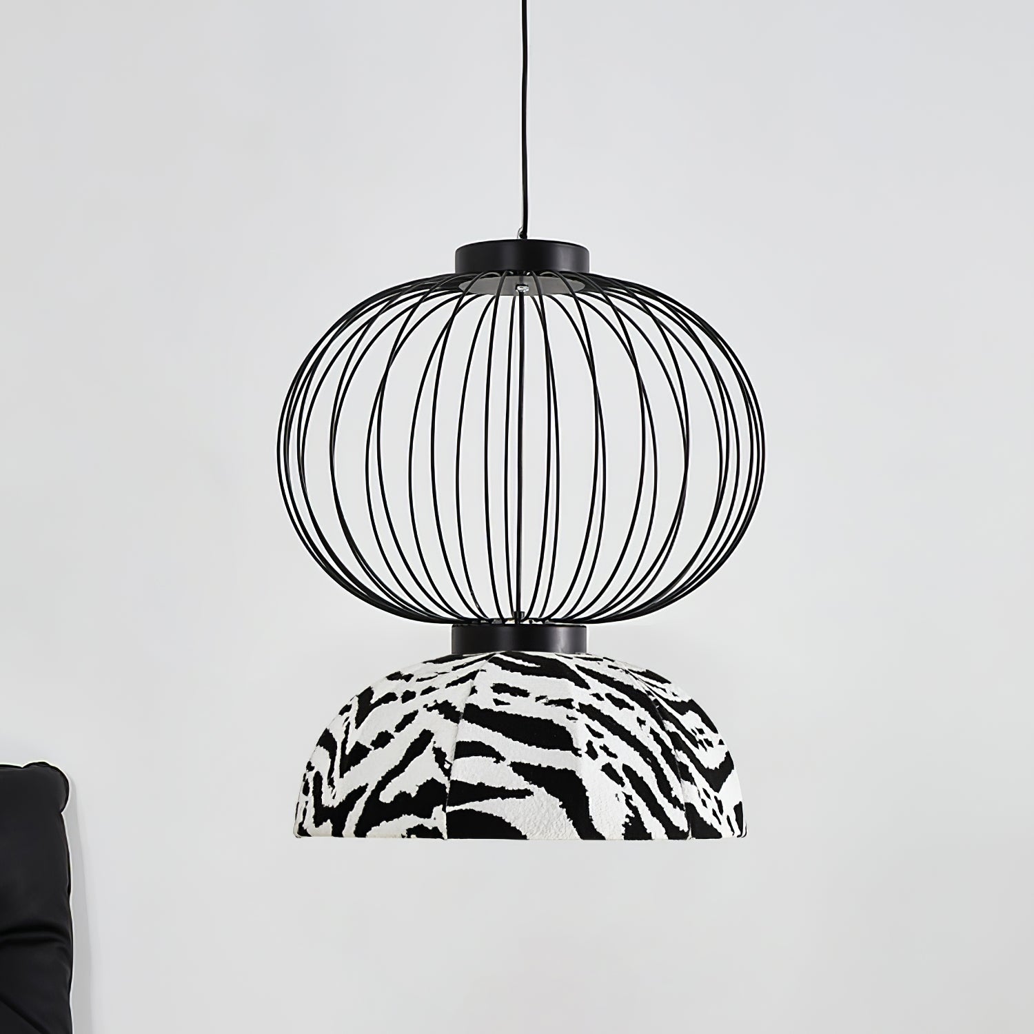 Forge Industrial Fabric Pendant Lamp - Blowlighting