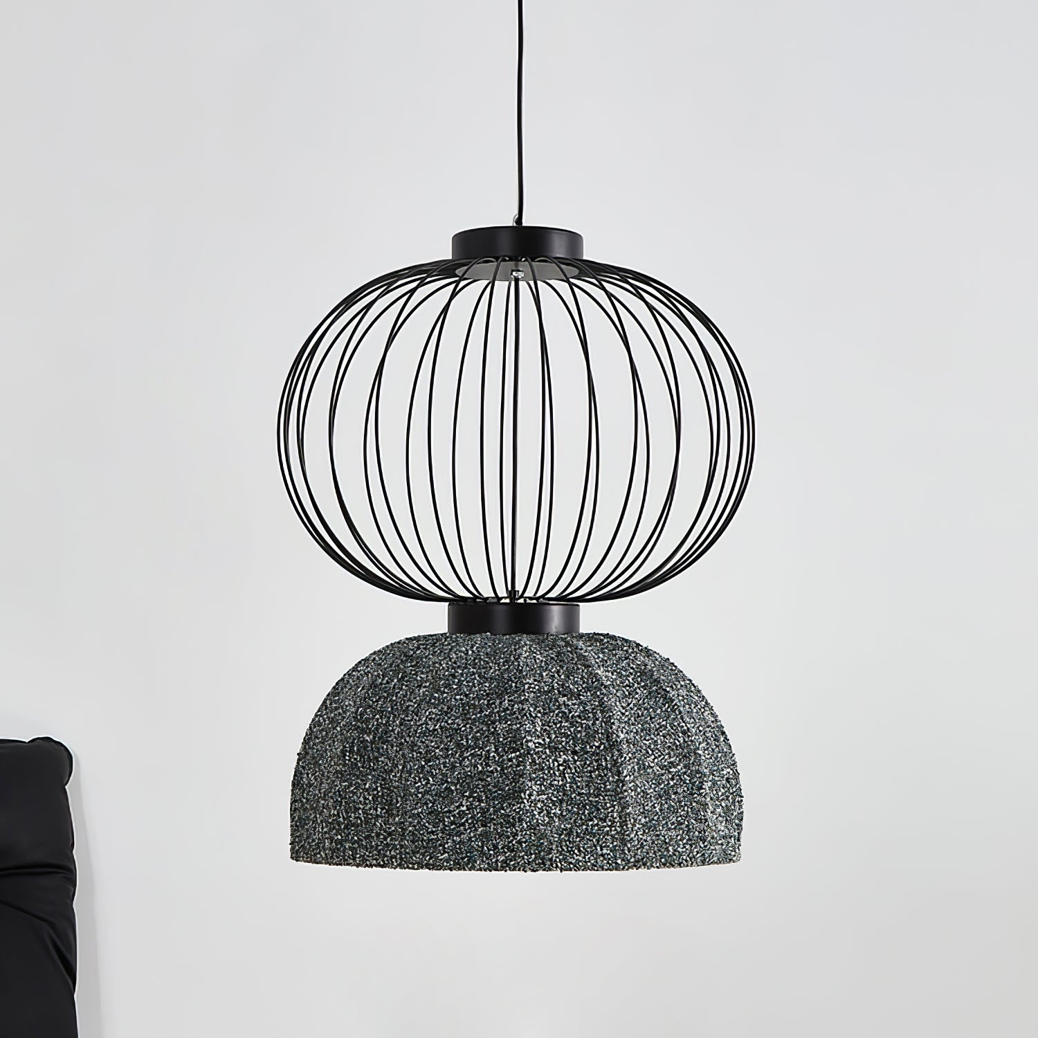 Forge Industrial Fabric Pendant Lamp - Blowlighting