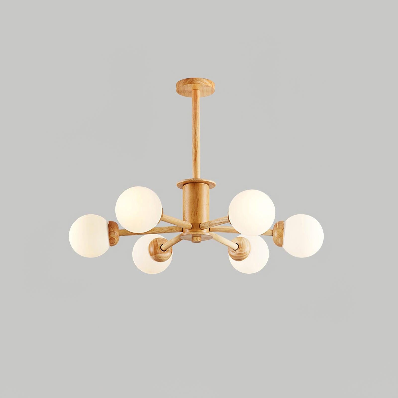 Kozan Wooden Chandelier - Blowlighting