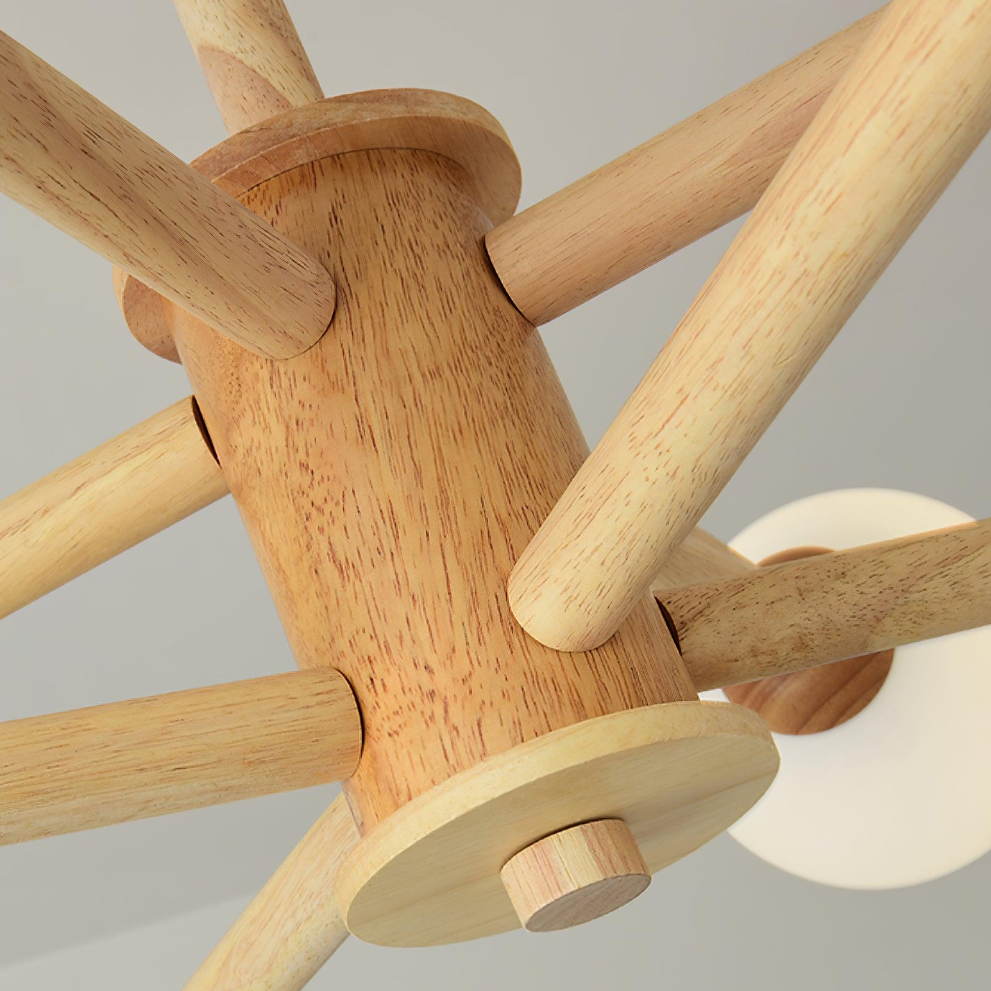 Kozan Wooden Chandelier - Blowlighting