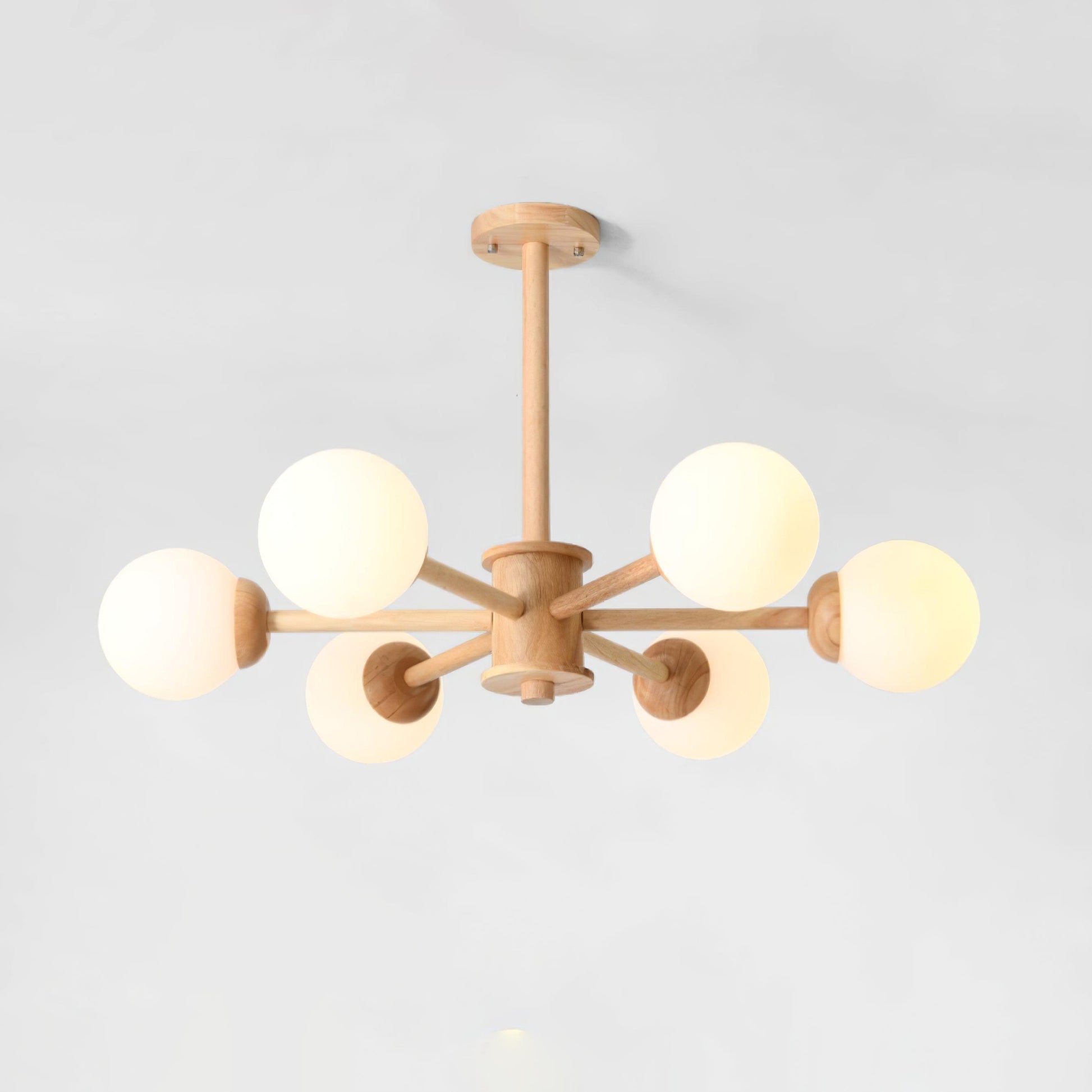 Kozan Wooden Chandelier - Blowlighting