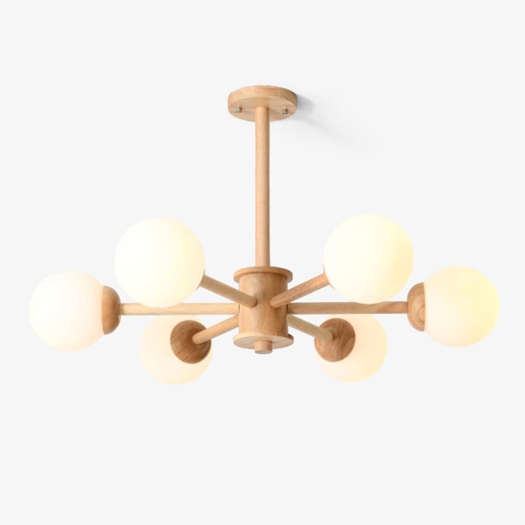 Kozan Wooden Chandelier - Blowlighting